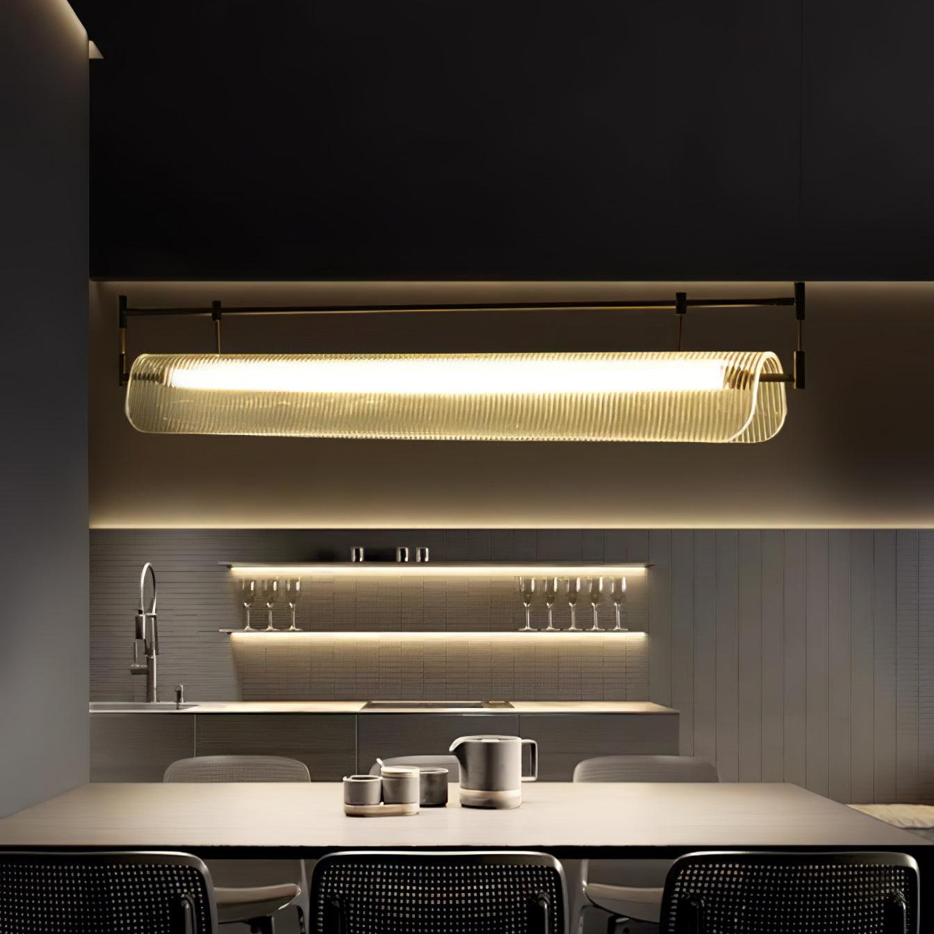Linear Strip Chandelier - Blowlighting