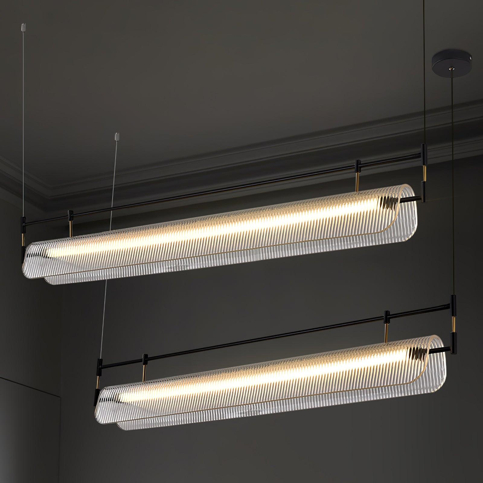 Linear Strip Chandelier - Blowlighting