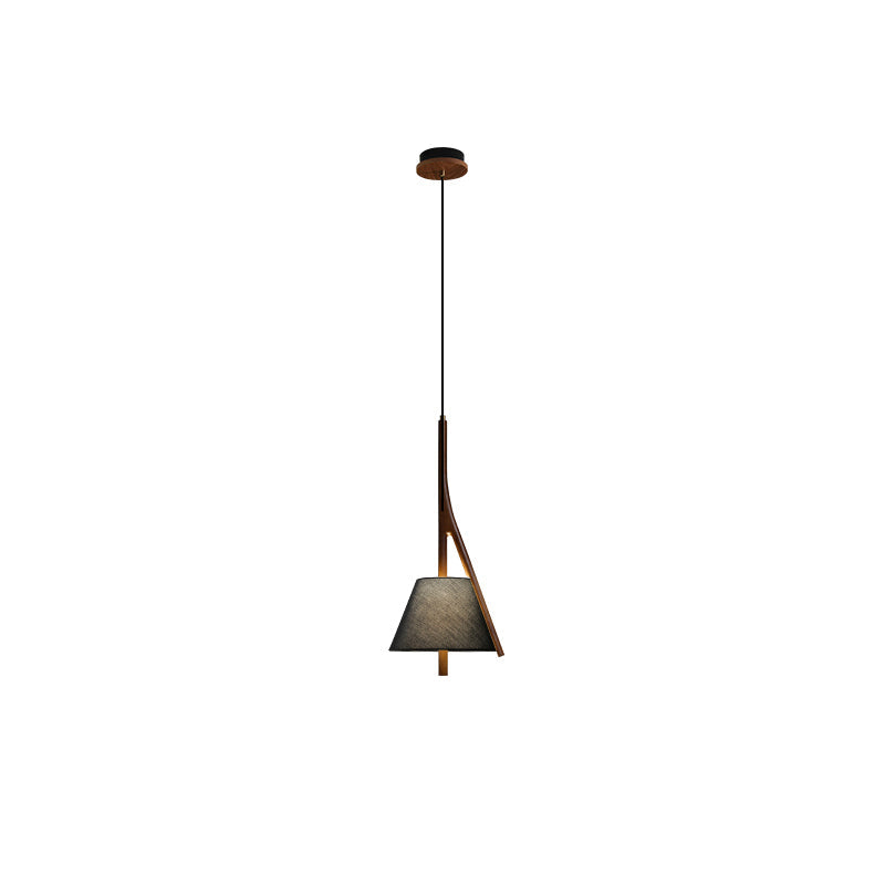 Zovenarae Triangular Wood Pendant Light - Blowlighting