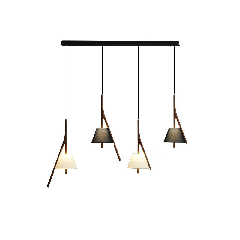 Zovenarae Triangular Wood Pendant Light - Blowlighting