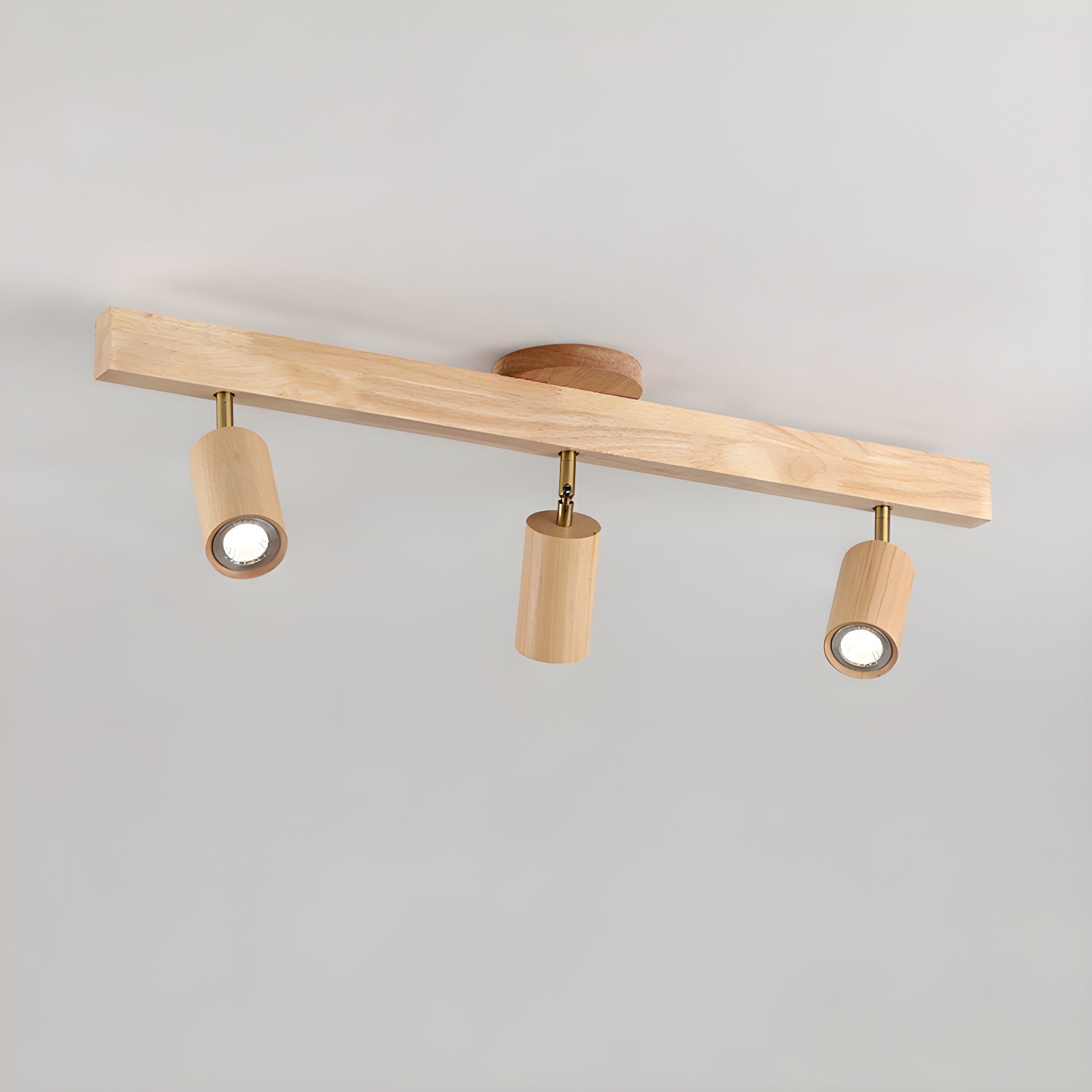 Natural Wood Beam Spotlight Light - Blowlighting
