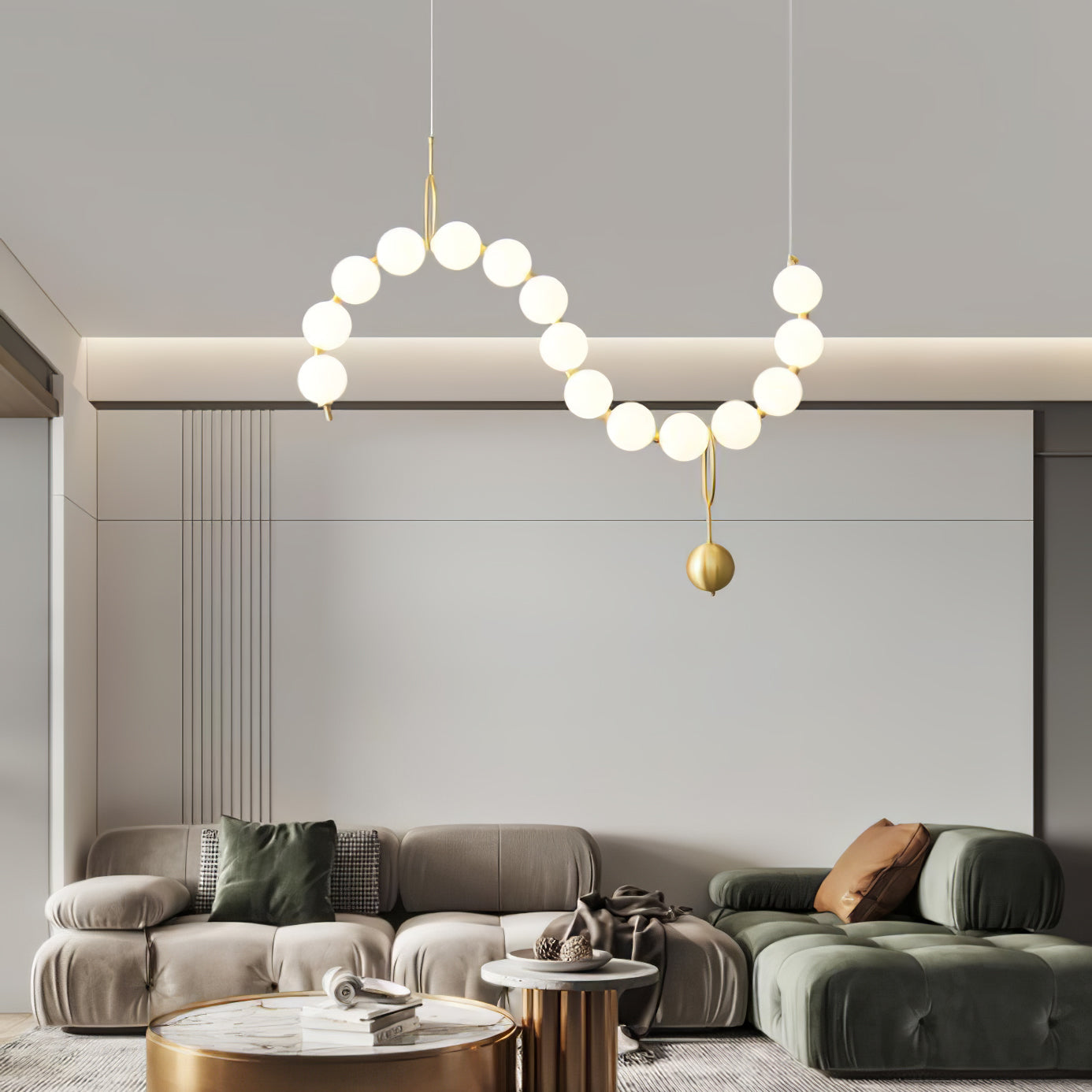 Necklace LED Pendant Lamp - Blowlighting