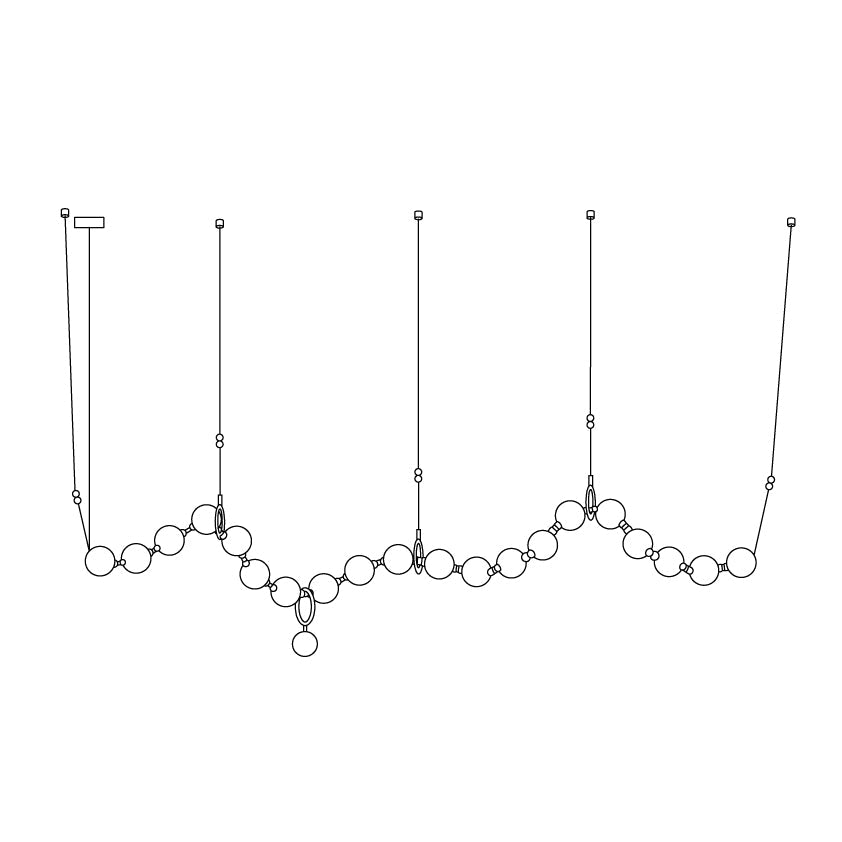 Necklace LED Pendant Lamp - Blowlighting