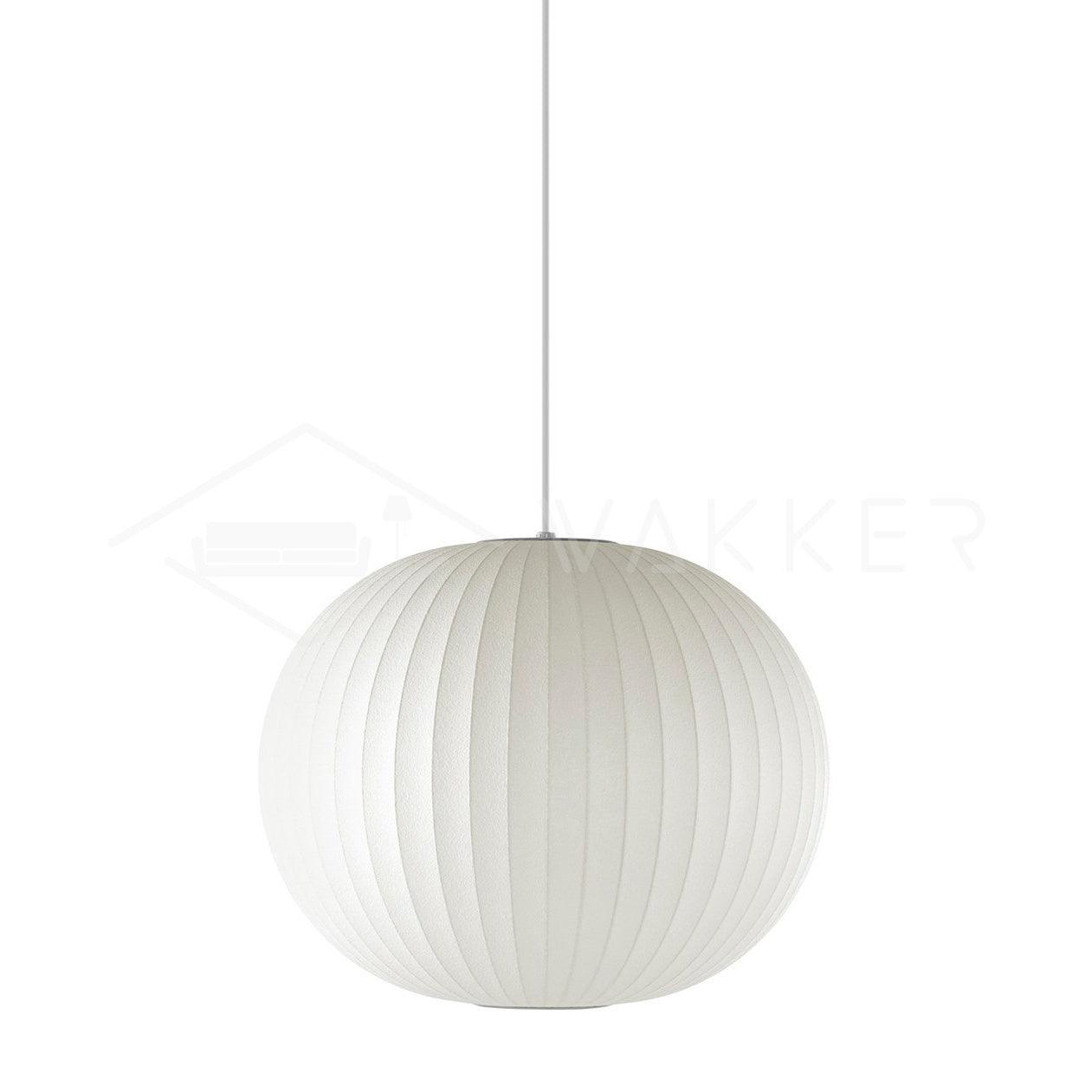 Bubble Mulberry Silk Pendant Lamp - Blowlighting