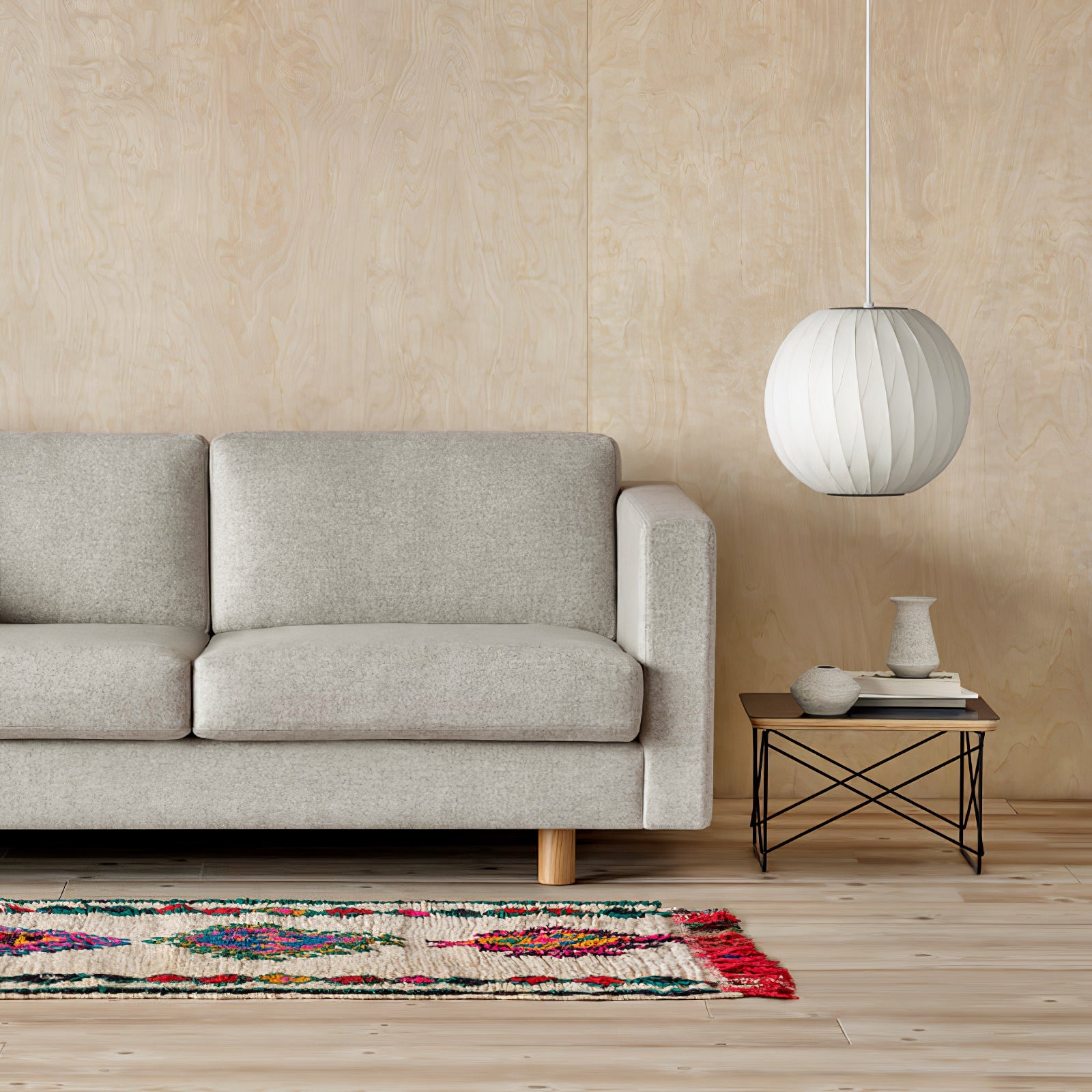 Bubble Mulberry Silk Pendant Lamp - Blowlighting