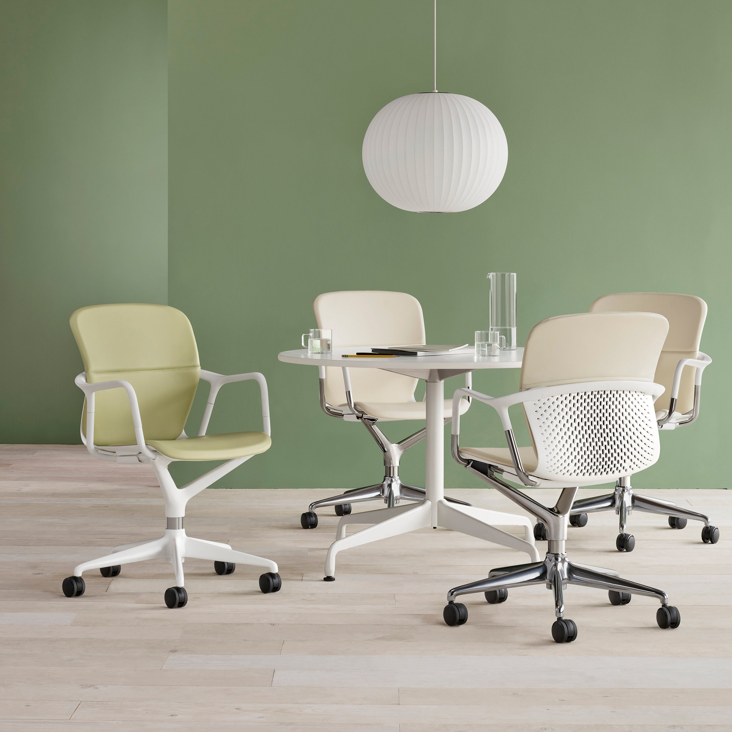 Bubble Mulberry Silk Pendant Lamp - Blowlighting