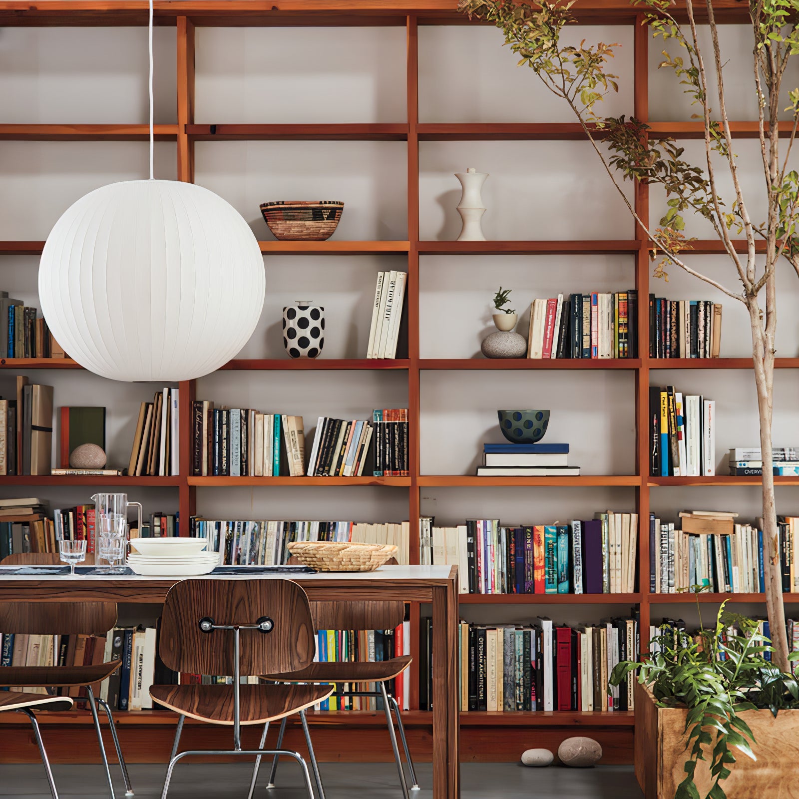 Bubble Mulberry Silk Pendant Lamp - Blowlighting