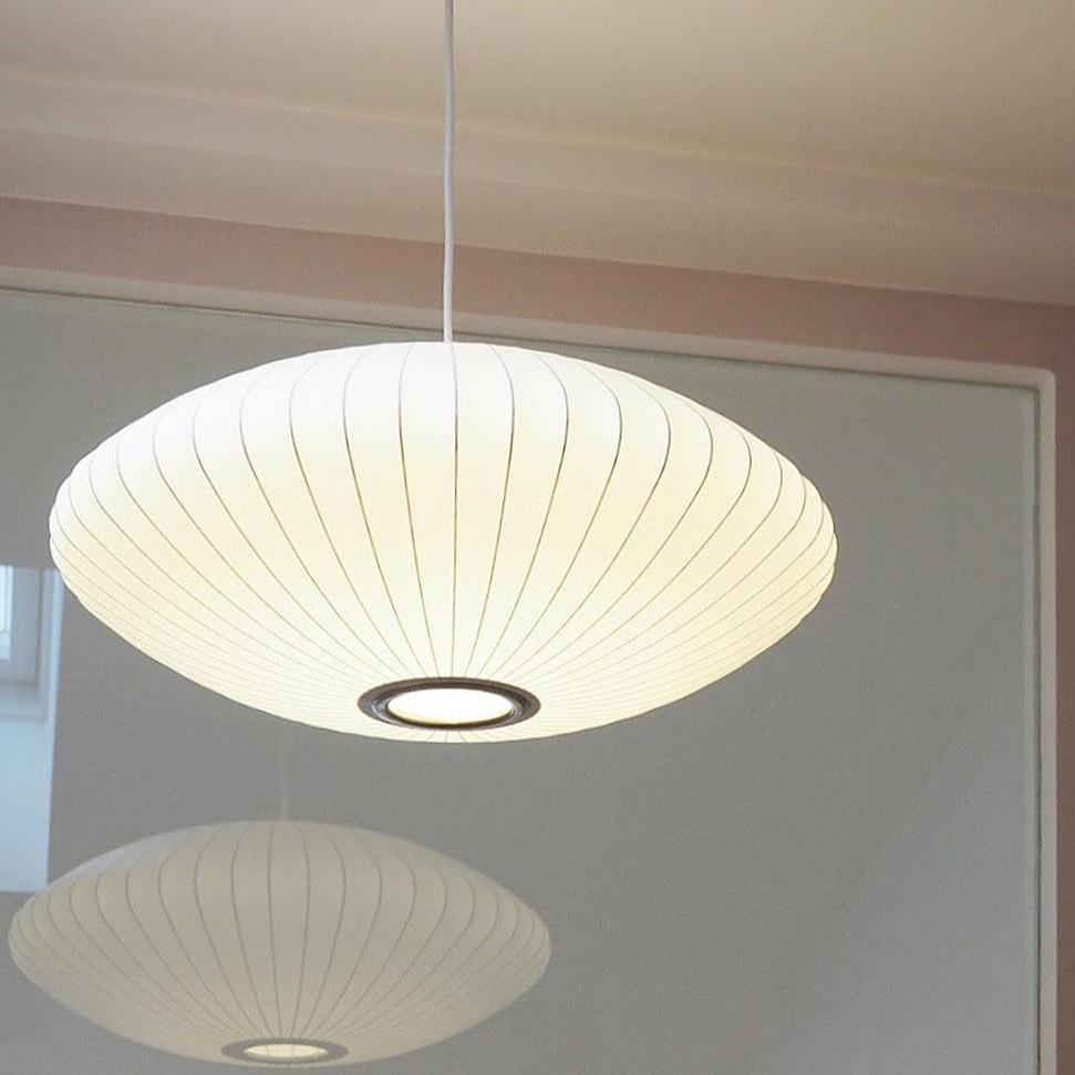 Bubble Mulberry Silk Pendant Lamp - Blowlighting