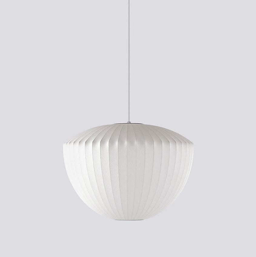 Bubble Mulberry Silk Pendant Lamp - Blowlighting