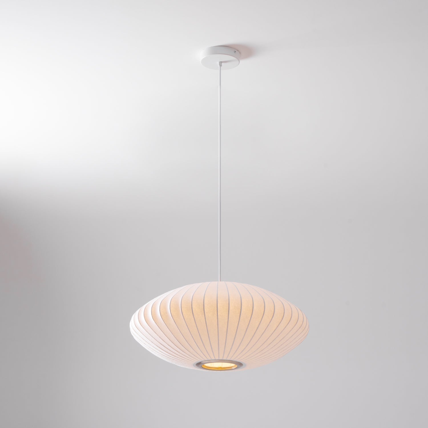 Bubble Mulberry Silk Pendant Lamp - Blowlighting