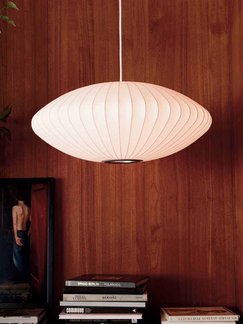 Bubble Mulberry Silk Pendant Lamp - Blowlighting