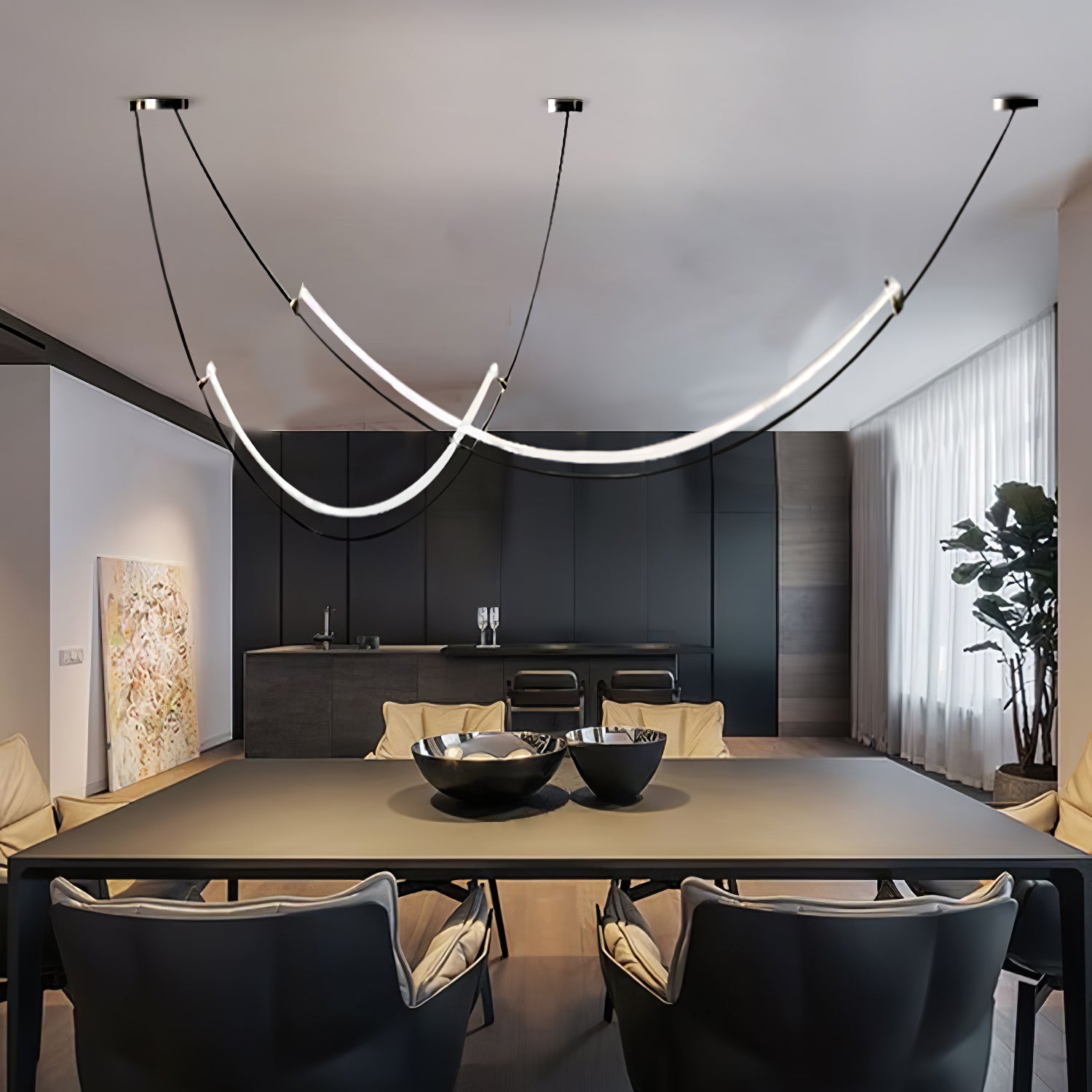 Luxe Modern Acrylic Pendant Lamp - Blowlighting