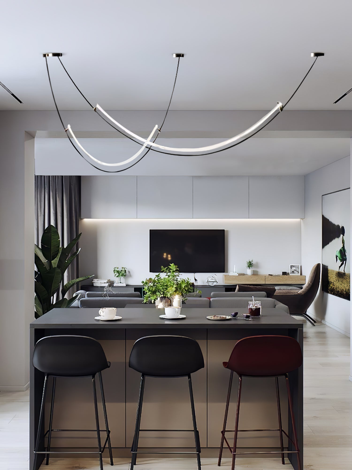 Luxe Modern Acrylic Pendant Lamp - Blowlighting
