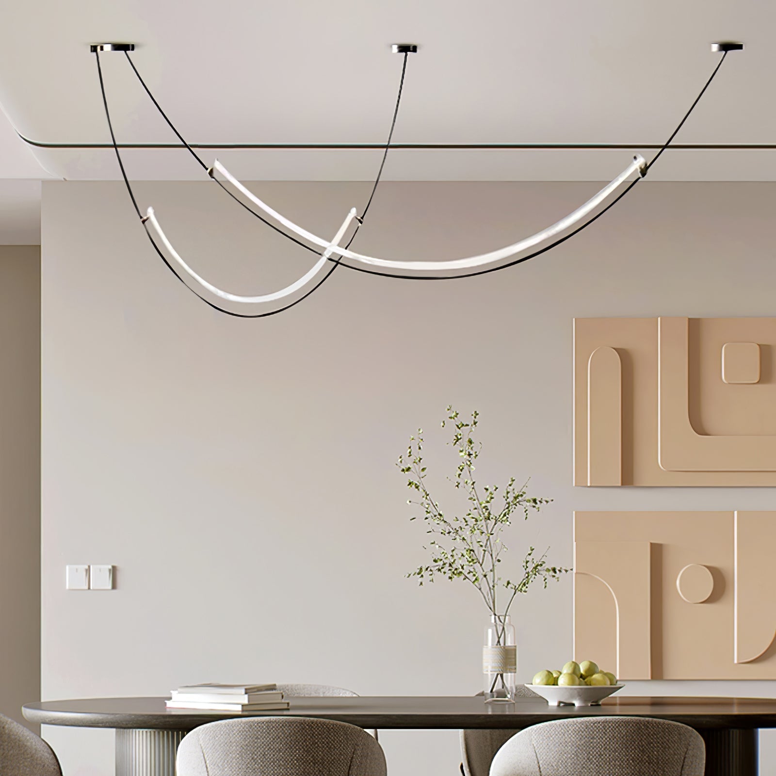 Luxe Modern Acrylic Pendant Lamp - Blowlighting