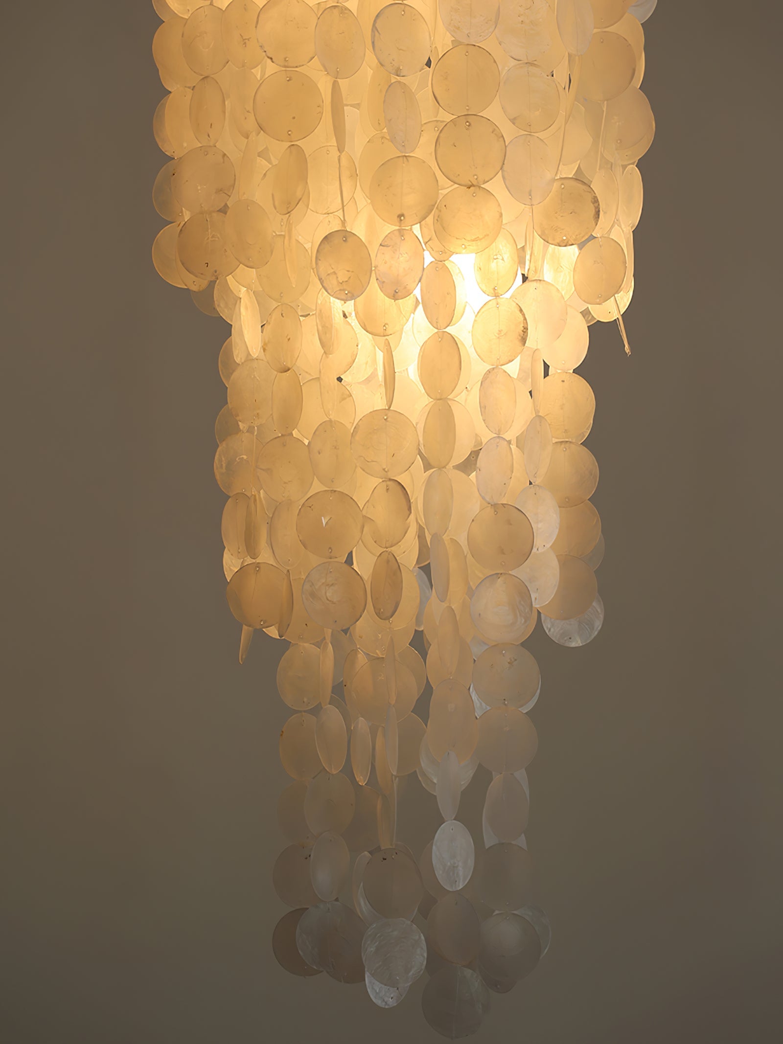 Eloryra Cascading Glass Chandelier - Blowlighting
