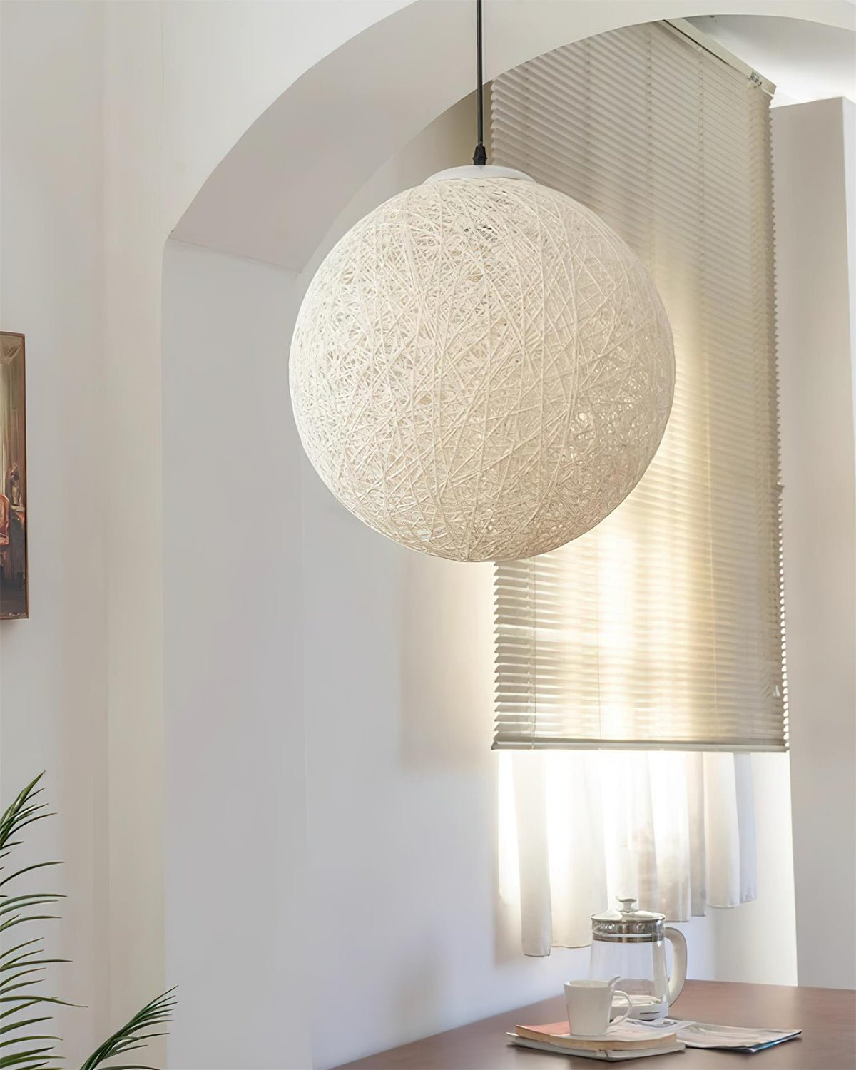 Nest Sphere Pendant Light - Blowlighting