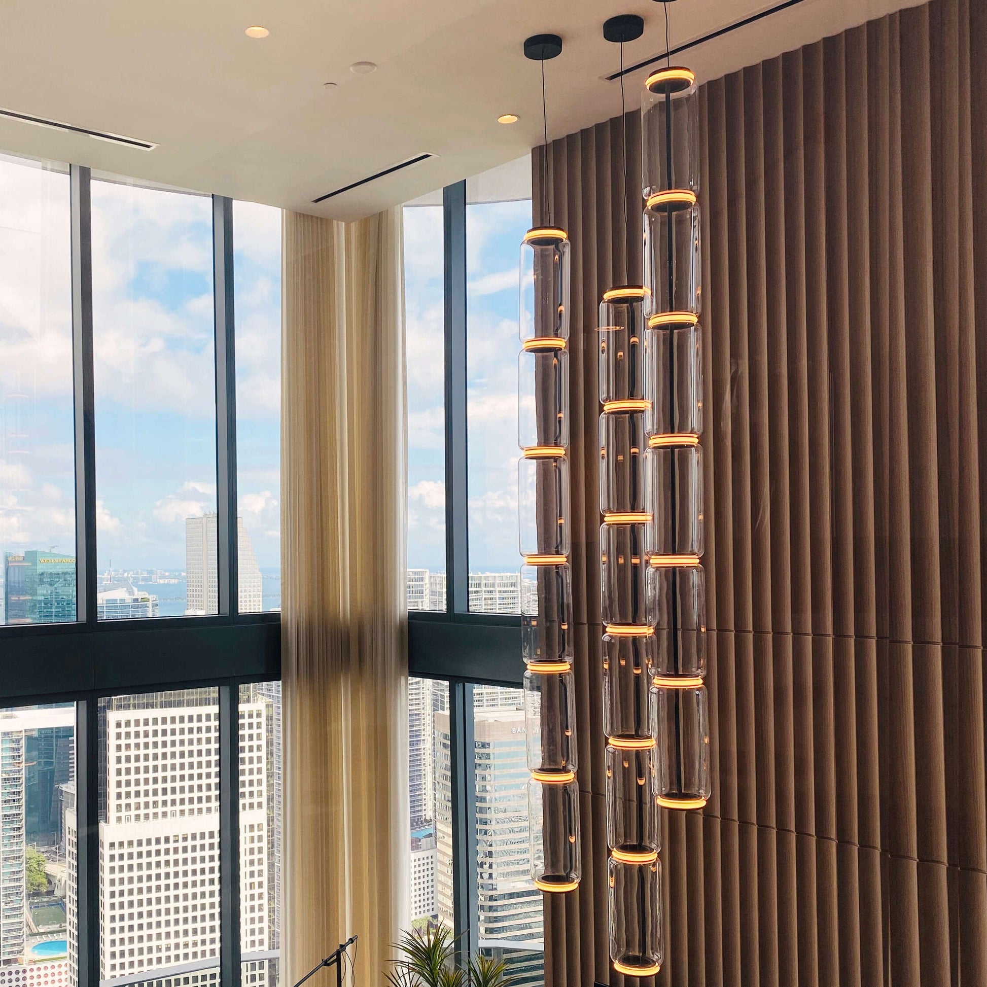 Cylindrical LED Pendant Light - Blowlighting