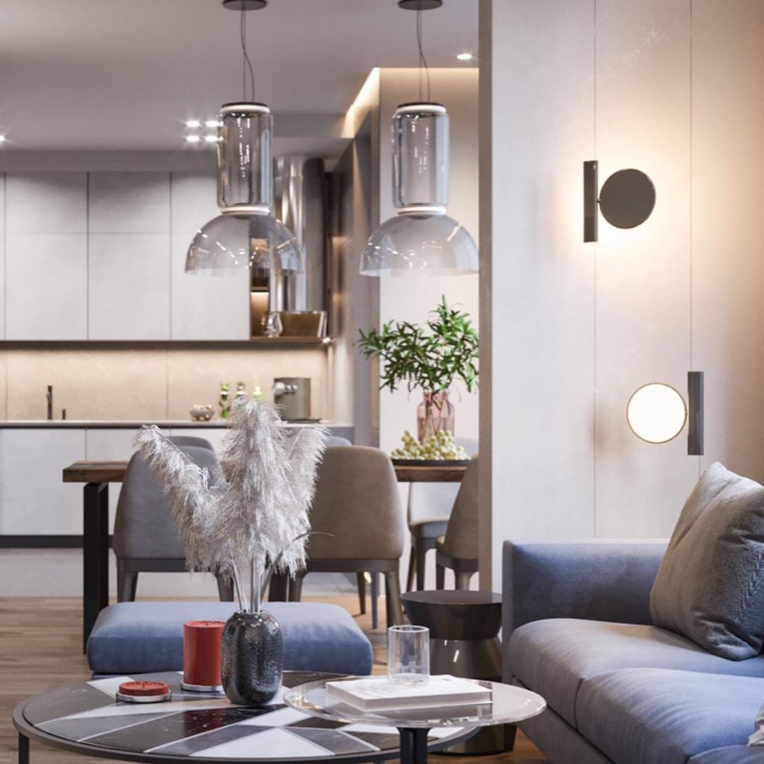 Cylindrical LED Pendant Light - Blowlighting