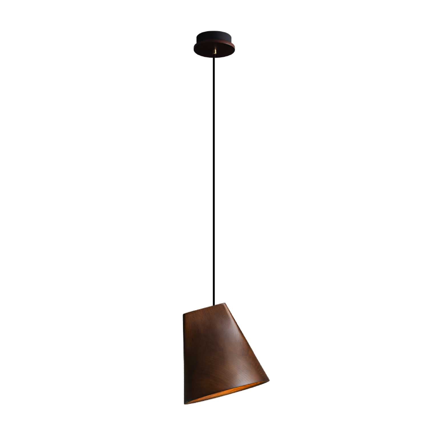Vetra Rustic Wood Pendant Light - Blowlighting