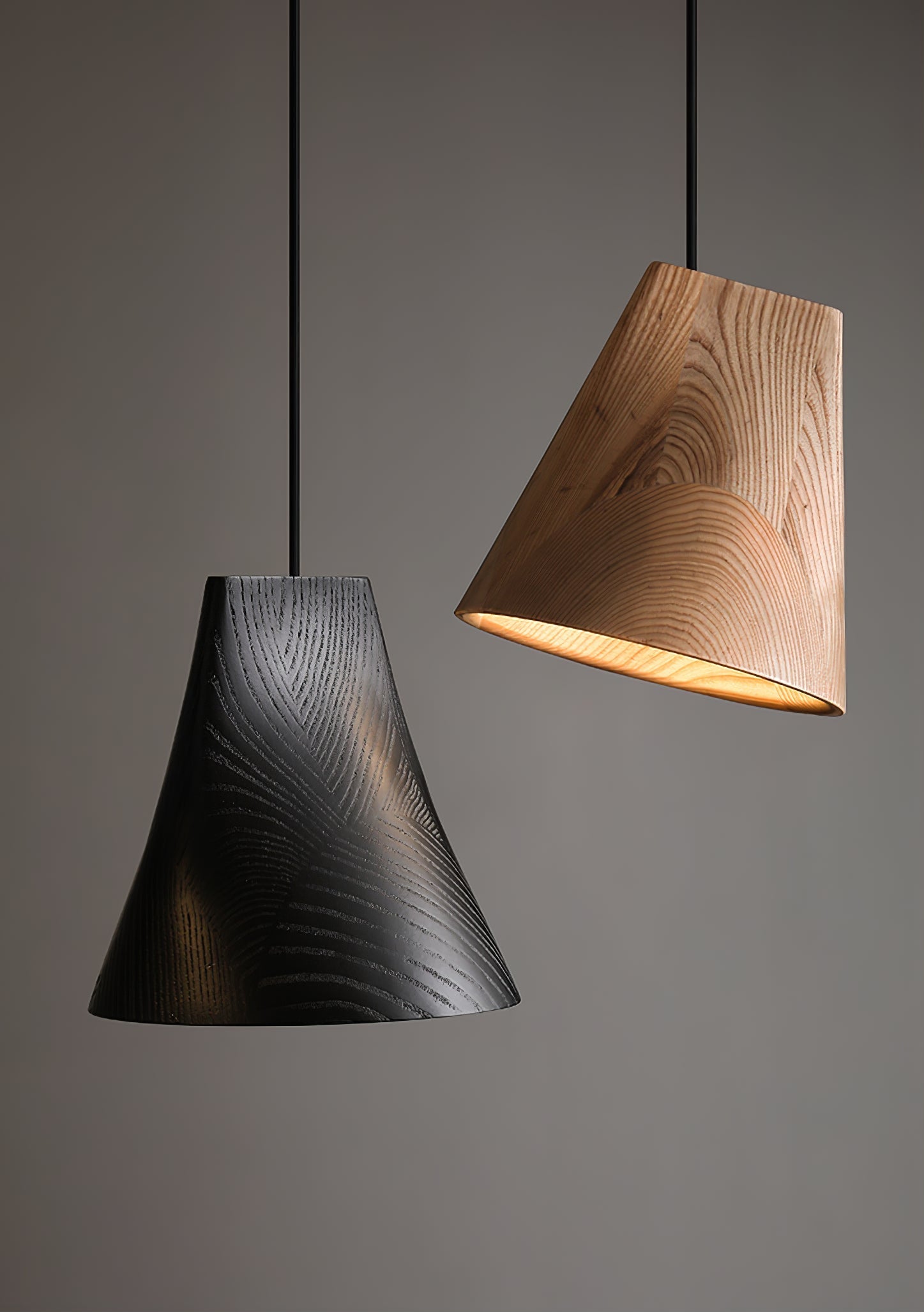 Vetra Rustic Wood Pendant Light - Blowlighting