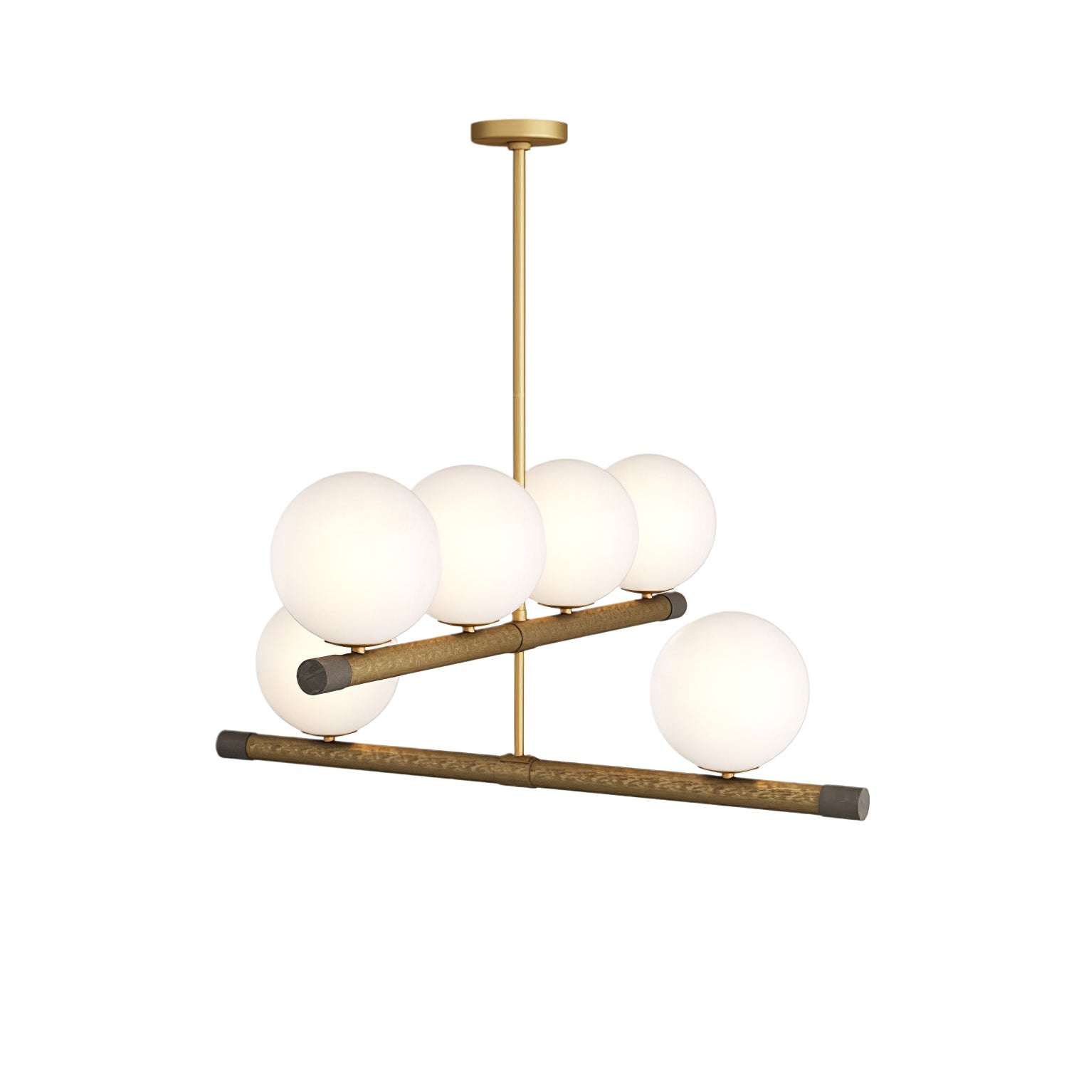 Riley Modern Metal Chandelier - Blowlighting