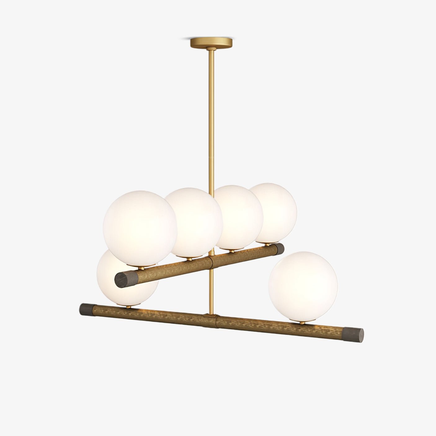 Riley Modern Metal Chandelier - Blowlighting