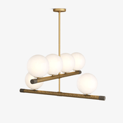 Riley Modern Metal Chandelier - Blowlighting
