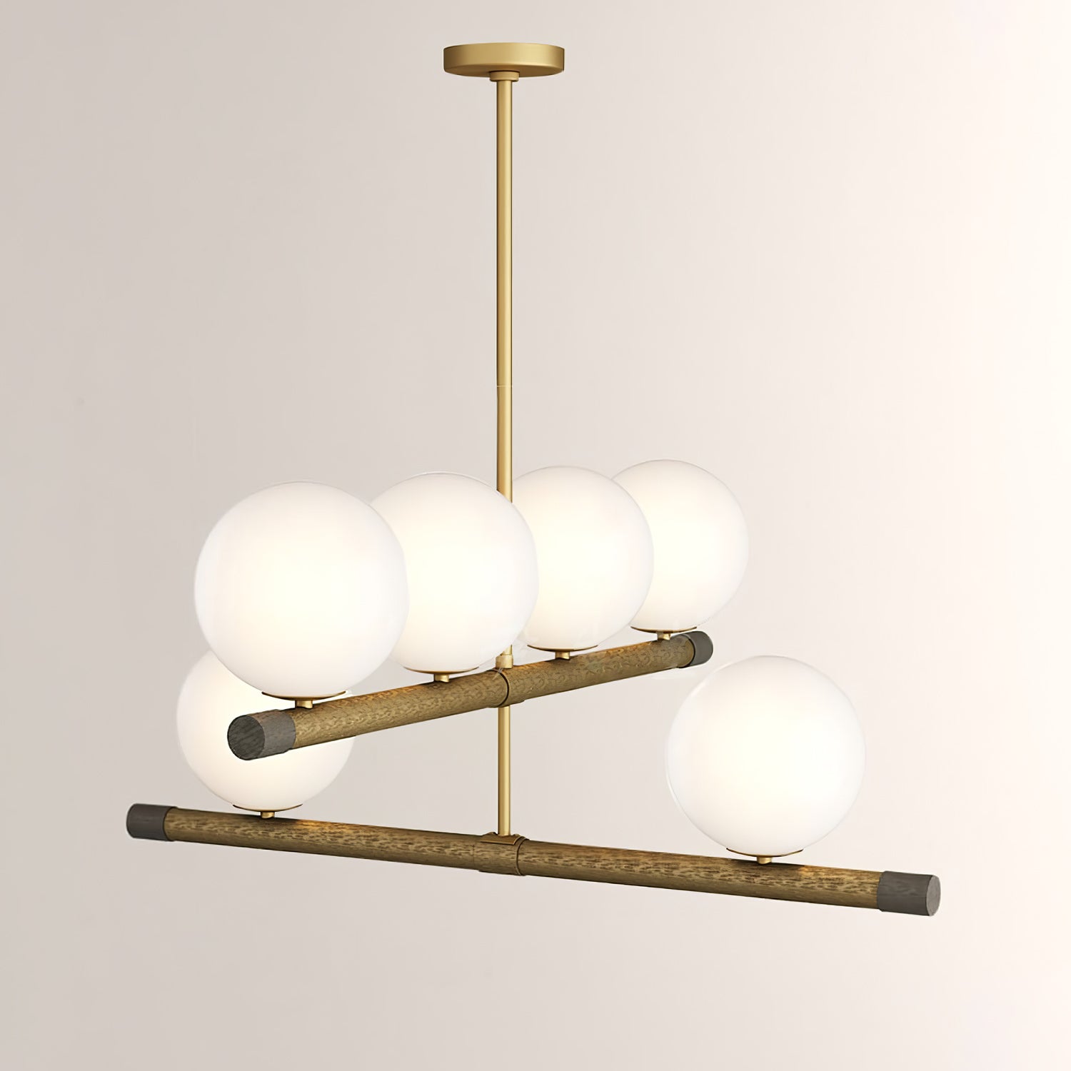Riley Modern Metal Chandelier - Blowlighting