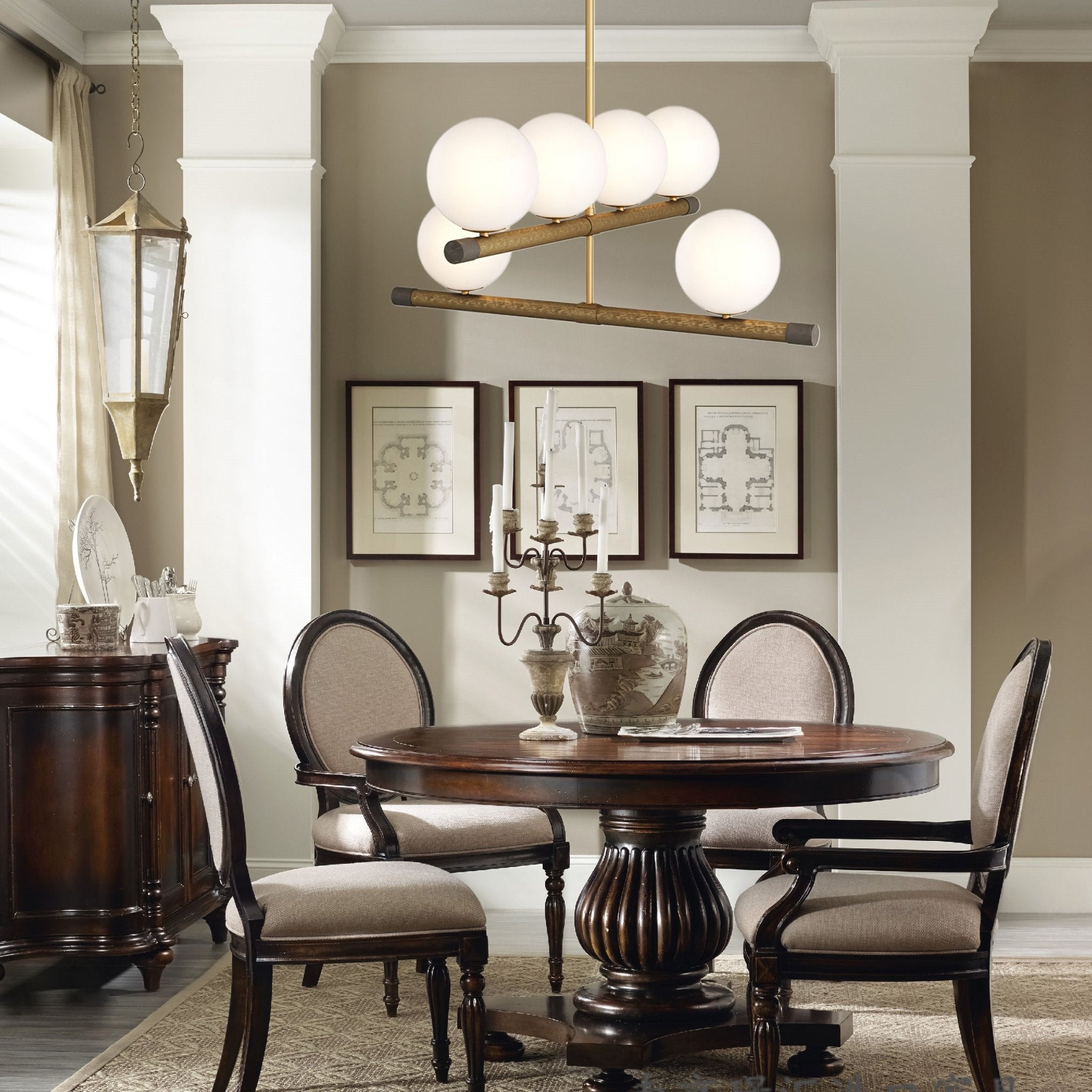 Riley Modern Metal Chandelier - Blowlighting