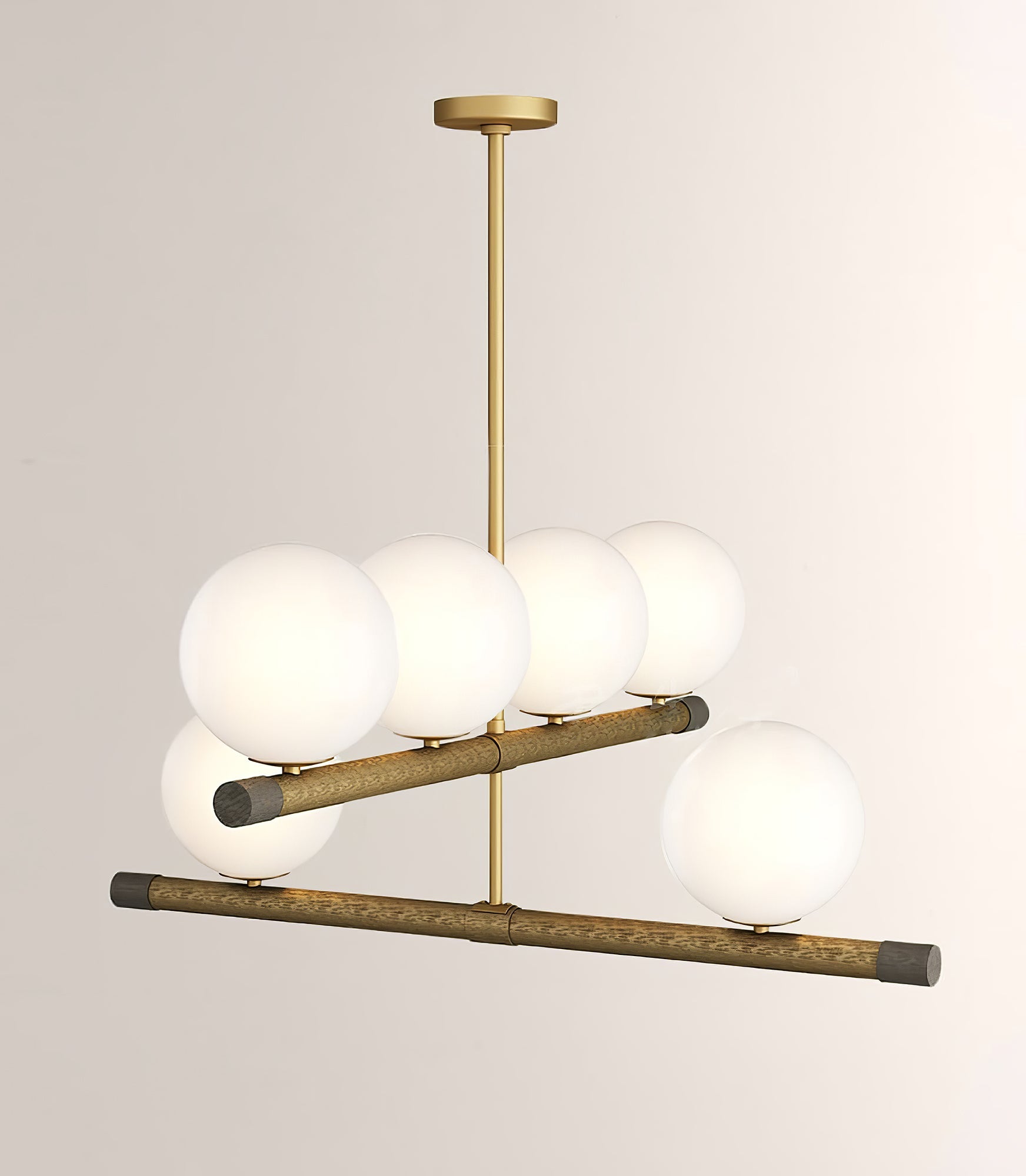 Riley Modern Metal Chandelier - Blowlighting