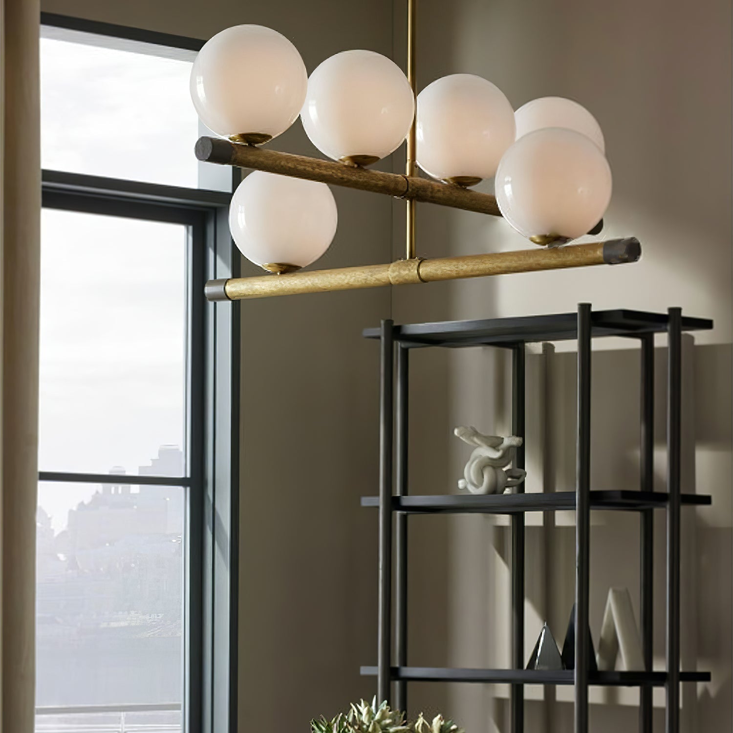 Riley Modern Metal Chandelier - Blowlighting