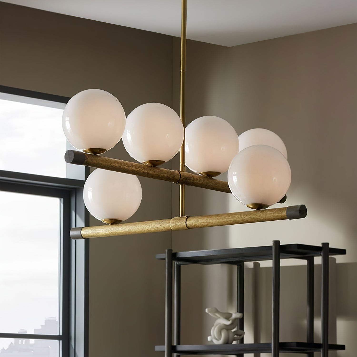 Riley Modern Metal Chandelier - Blowlighting