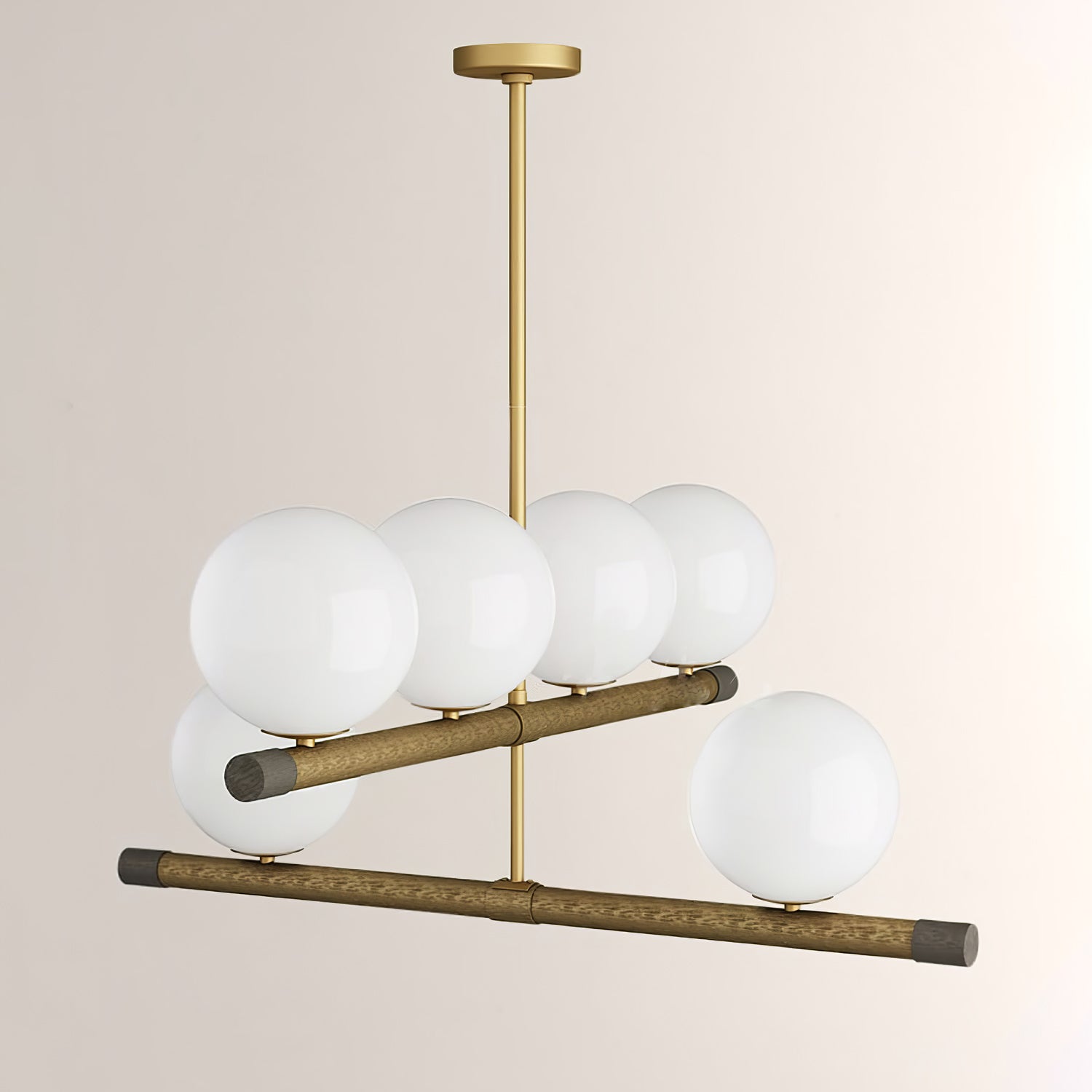 Riley Modern Metal Chandelier - Blowlighting