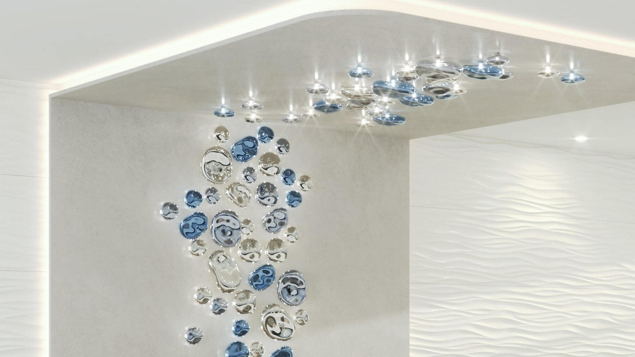 Nyzoris Bubble Glass Wall Light - Blowlighting
