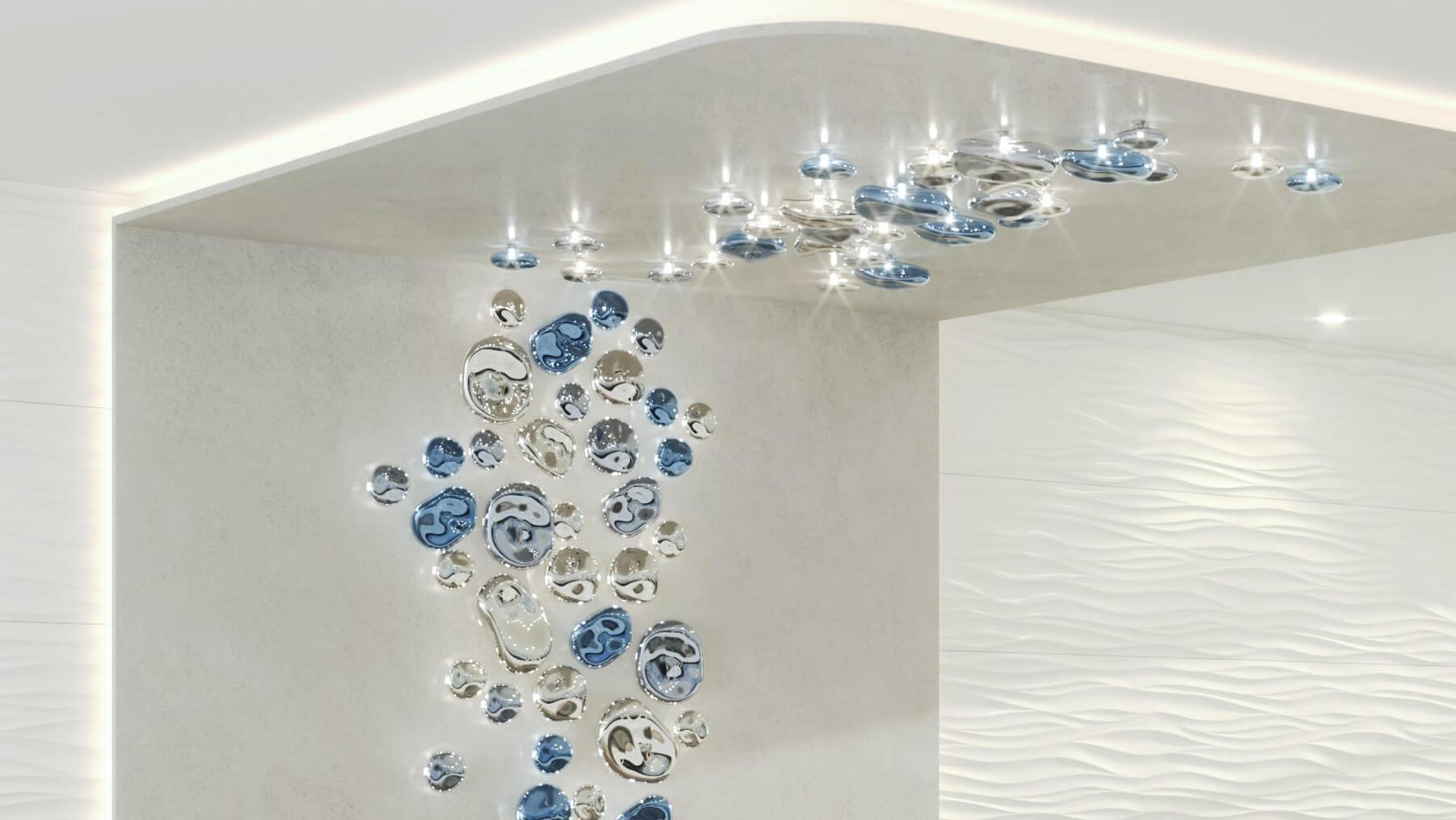 Nyzoris Bubble Glass Wall Light - Blowlighting