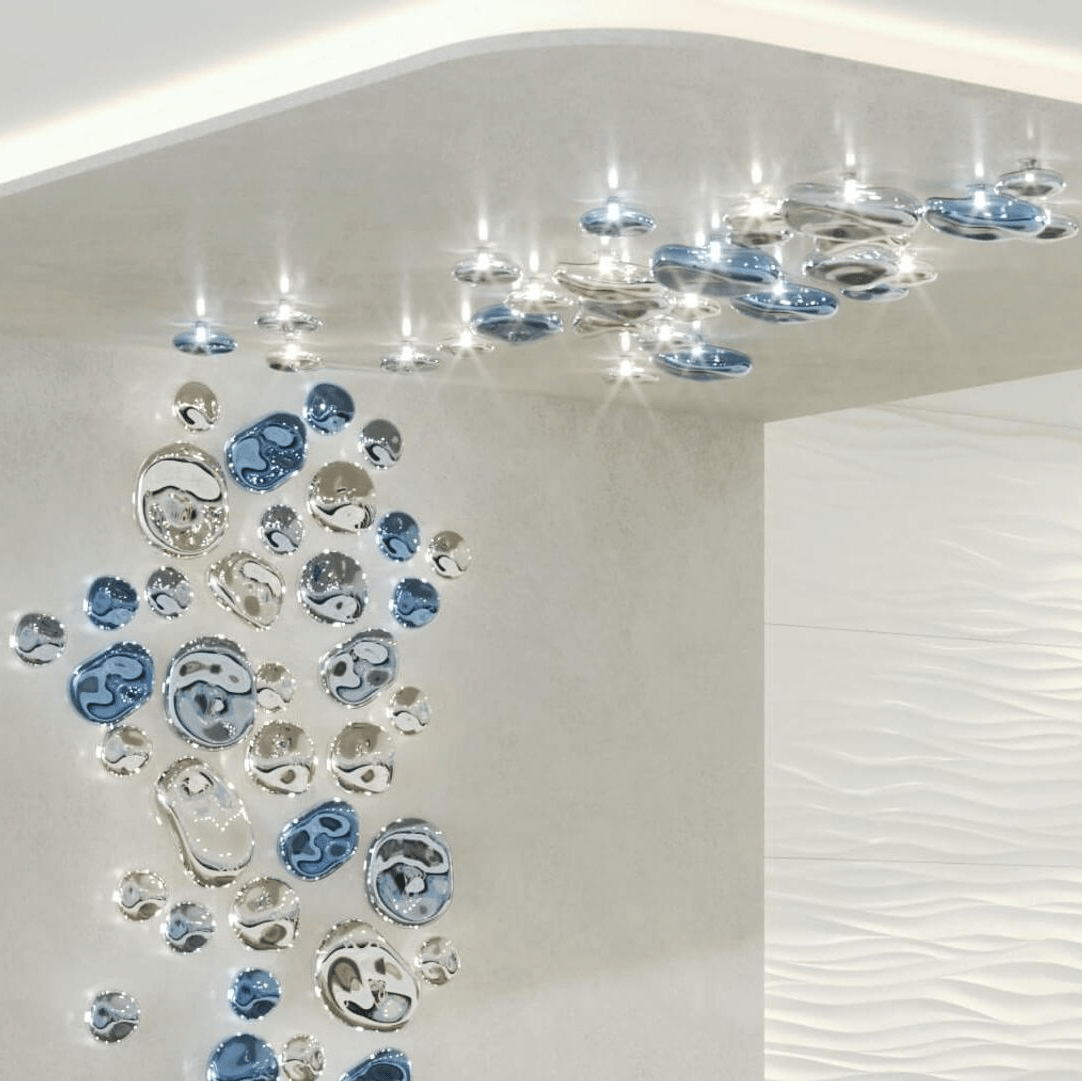 Nyzoris Bubble Glass Wall Light - Blowlighting