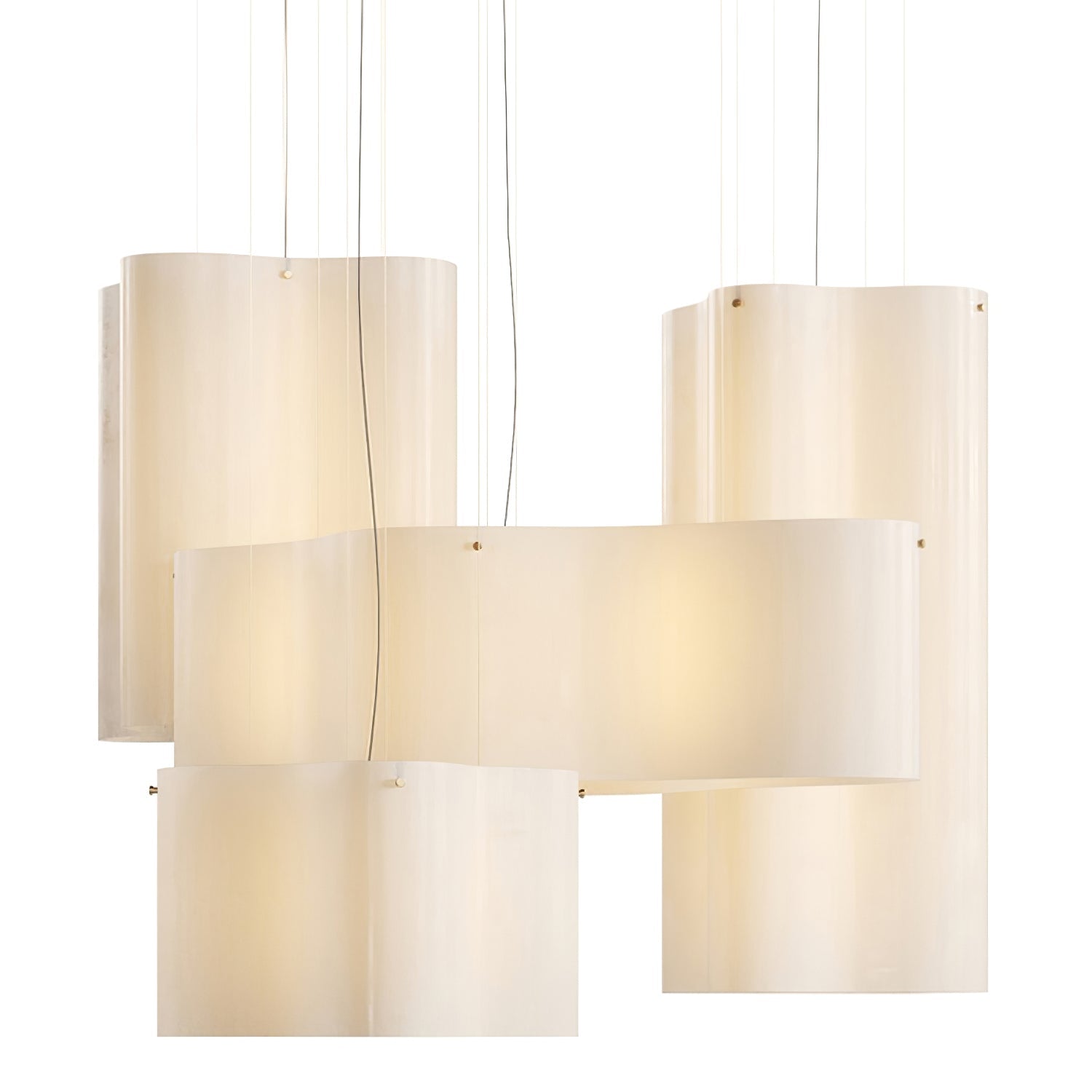 Aurora Pendant Lamp Cloud Shape Modern - Blowlighting