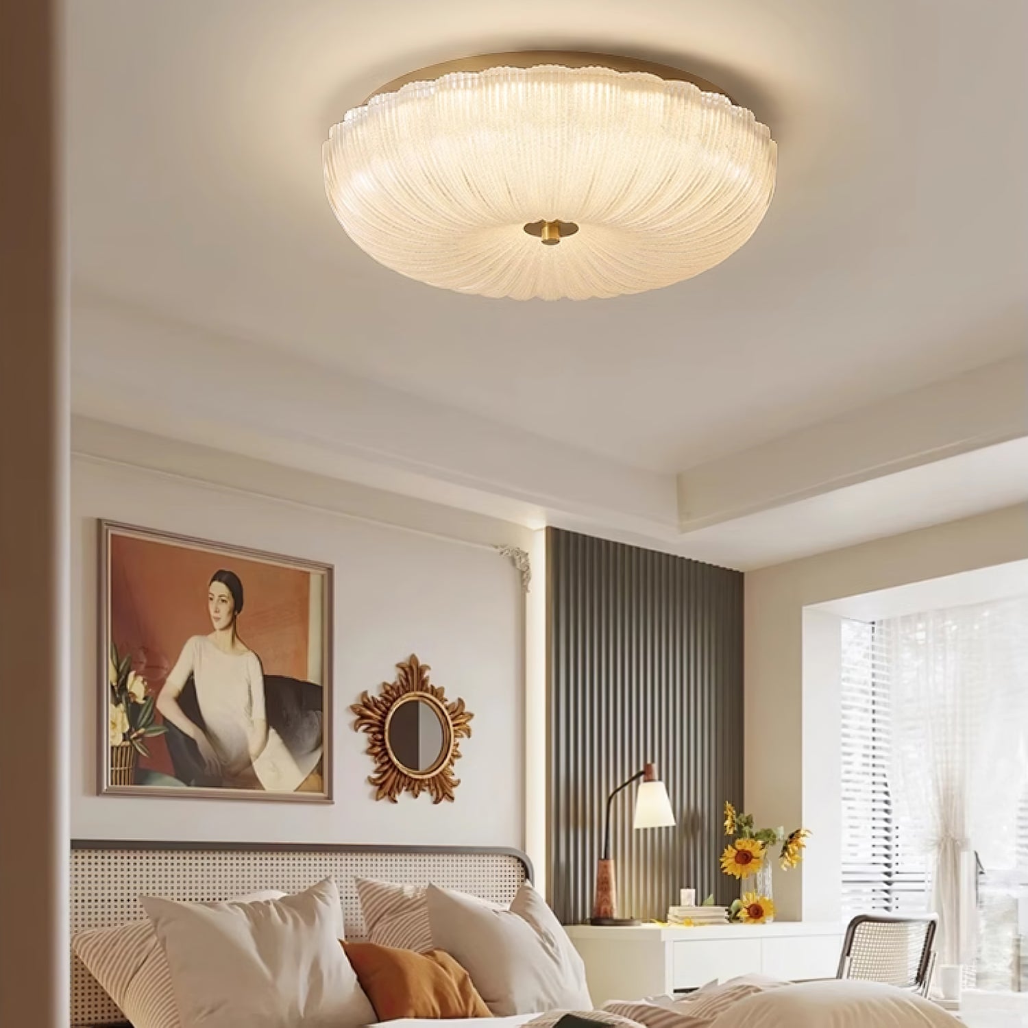 Ripple Glass Ceiling Light - Blowlighting