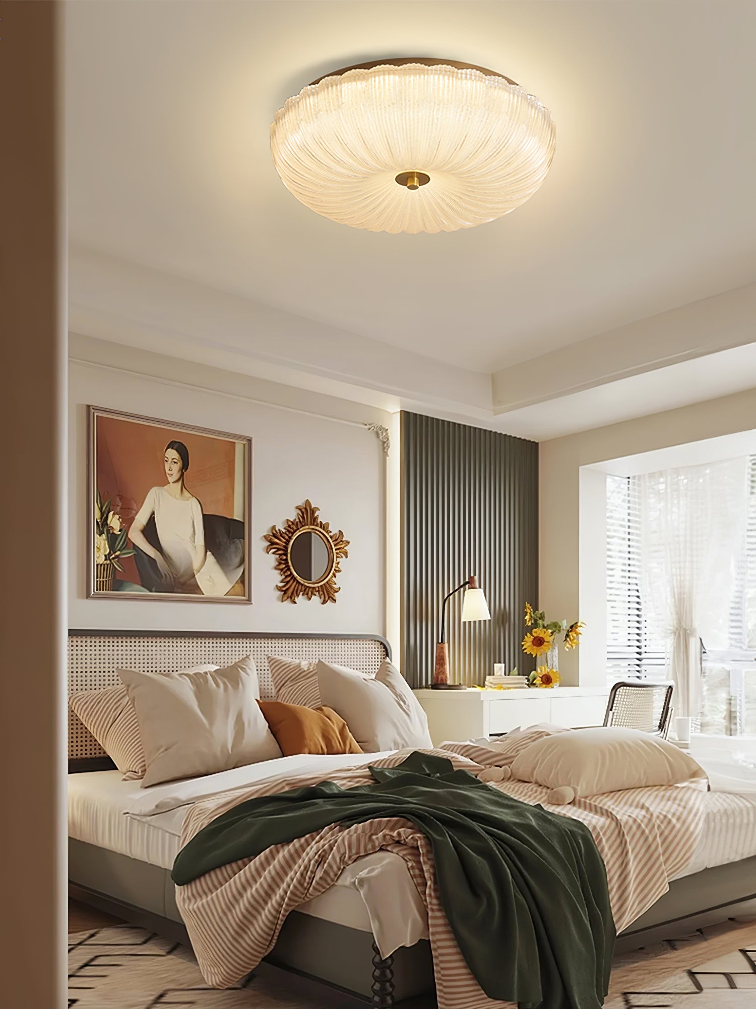 Ripple Glass Ceiling Light - Blowlighting