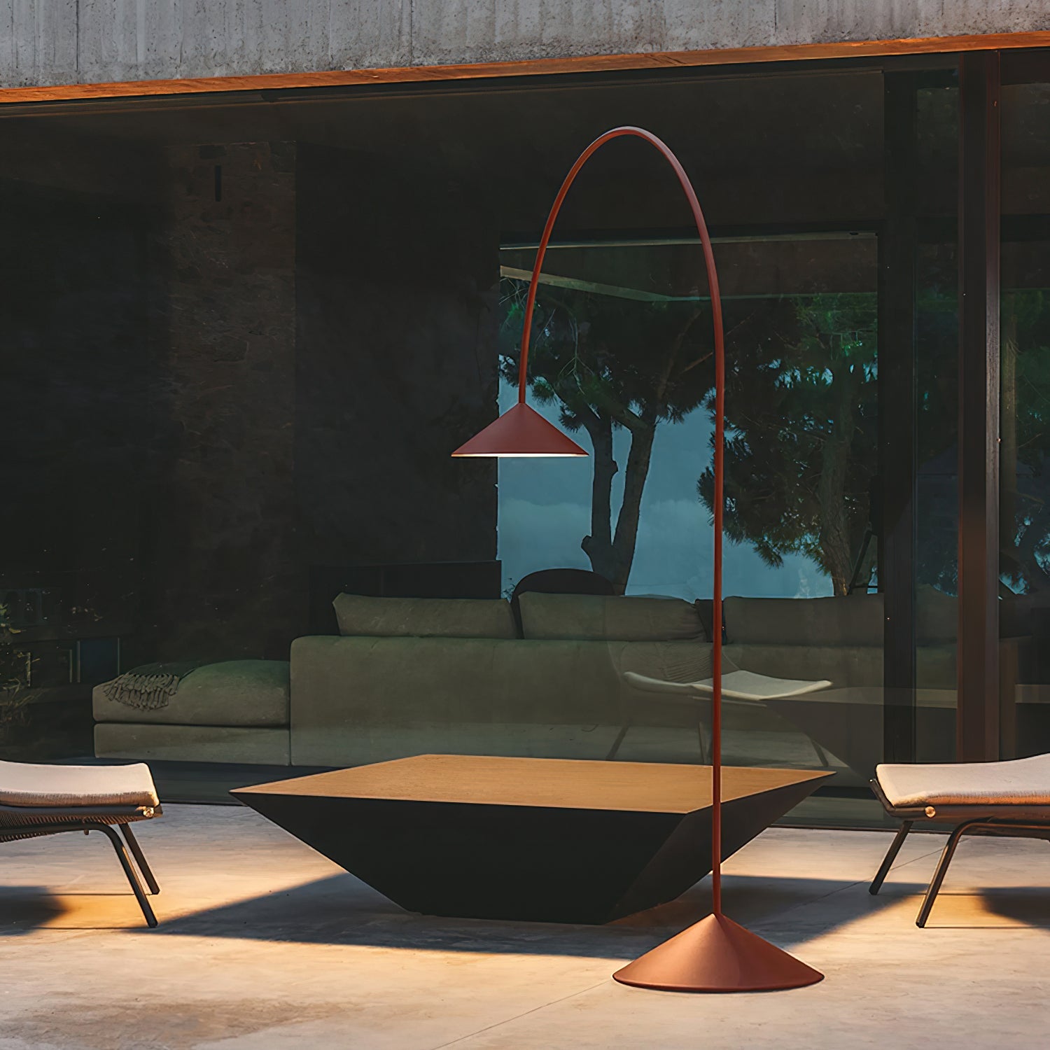 Civara Minimalist Metal Floor Lamp - Blowlighting