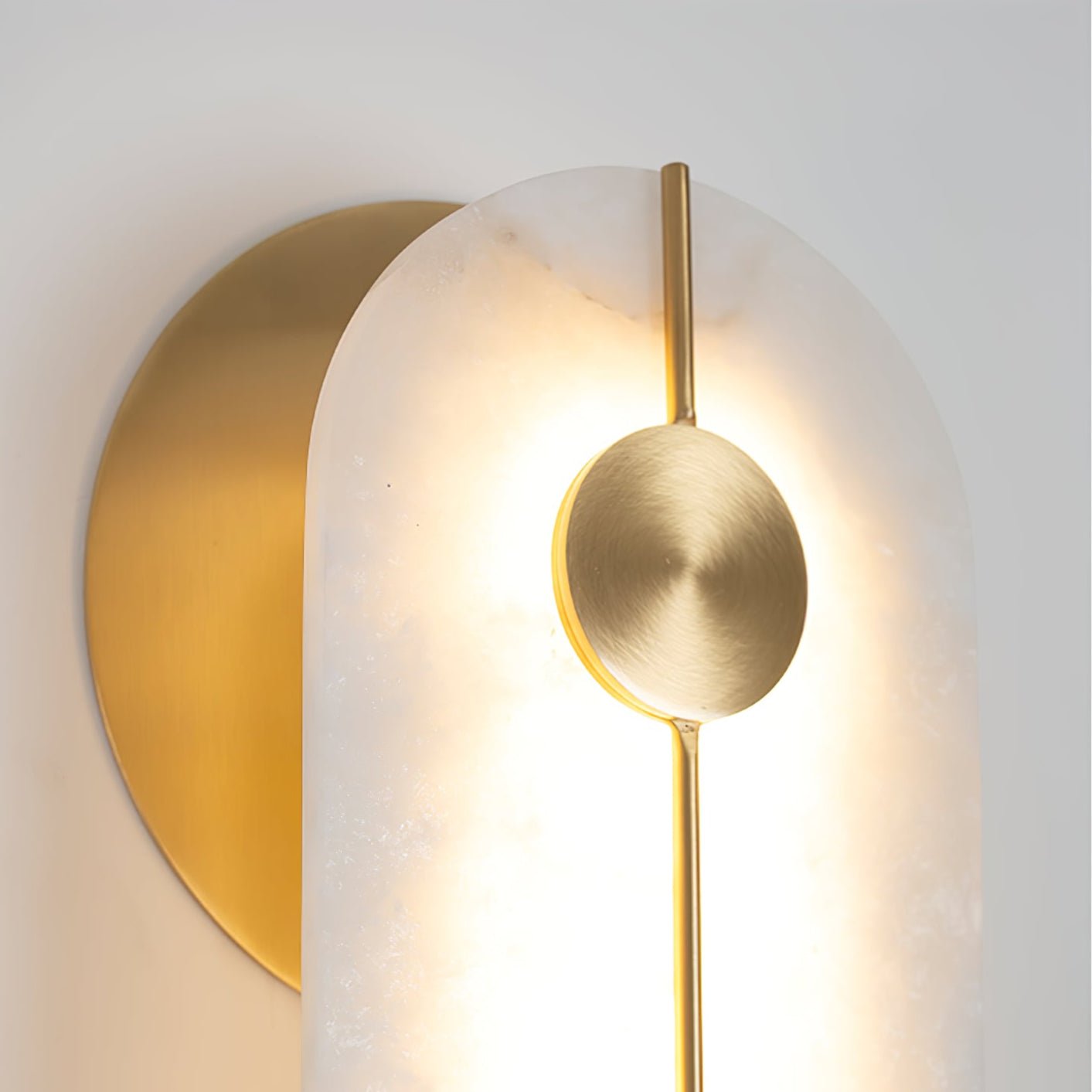 Selene Alabaster Wall Light - Blowlighting