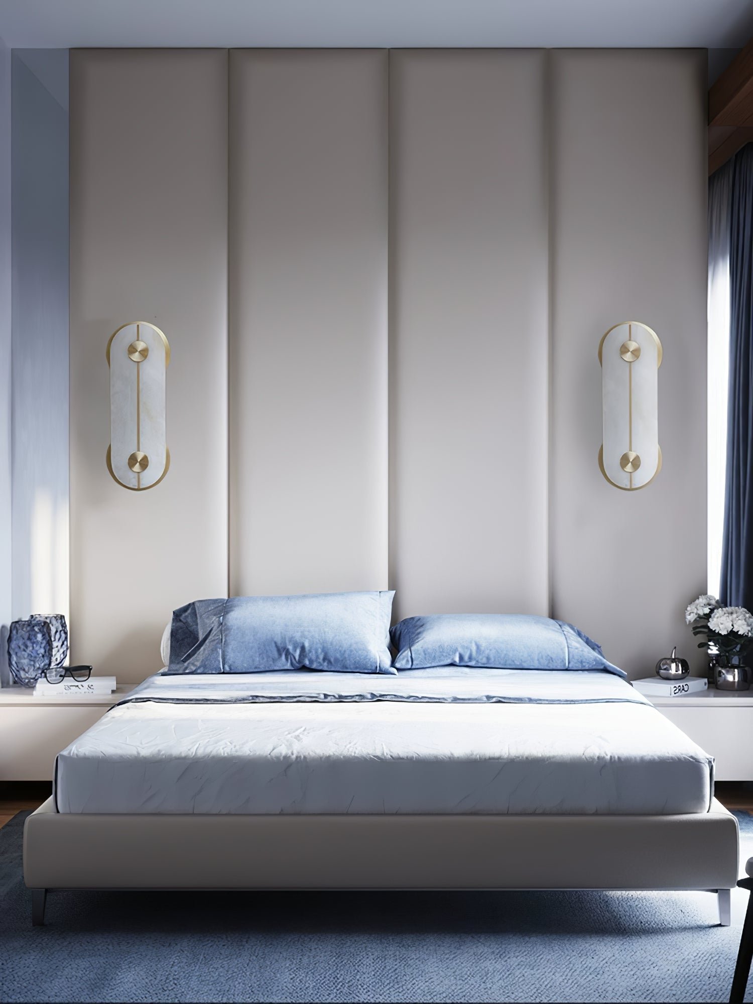 Selene Alabaster Wall Light - Blowlighting