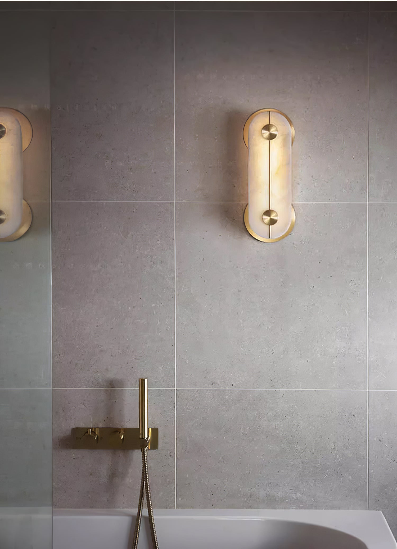 Selene Alabaster Wall Light - Blowlighting