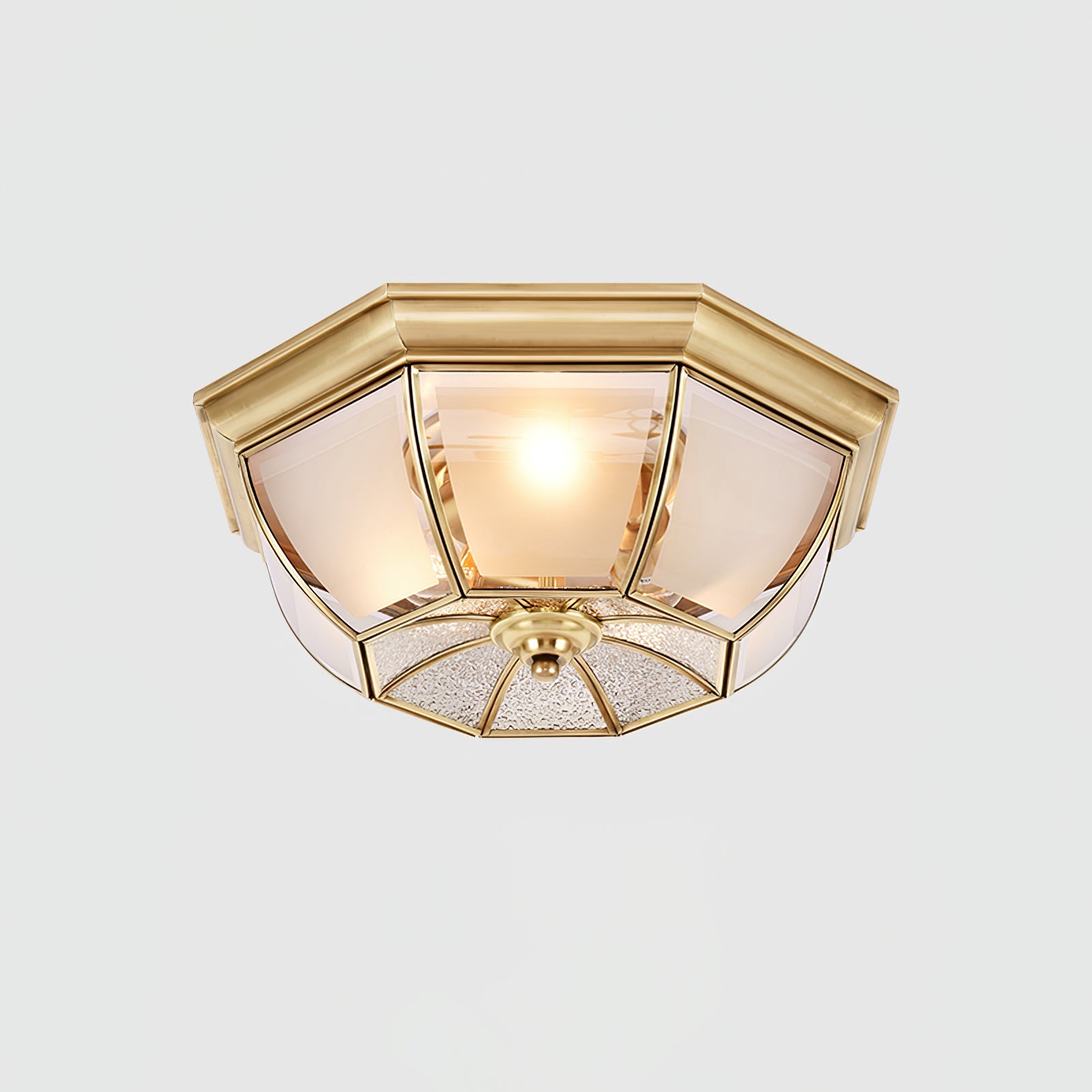 Bowl Shaped Brass Ceiling Lamp - Blowlighting