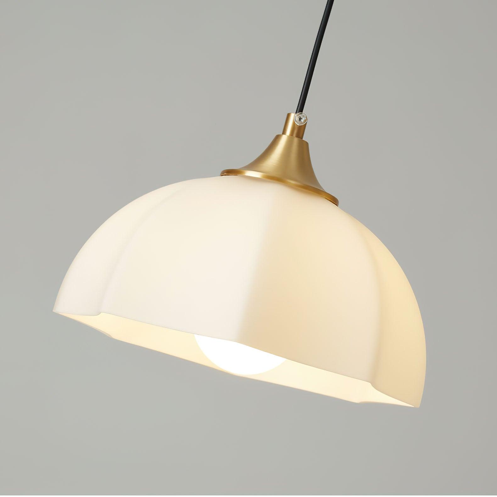 Octagonal Glass Bowl Chandelier - Blowlighting