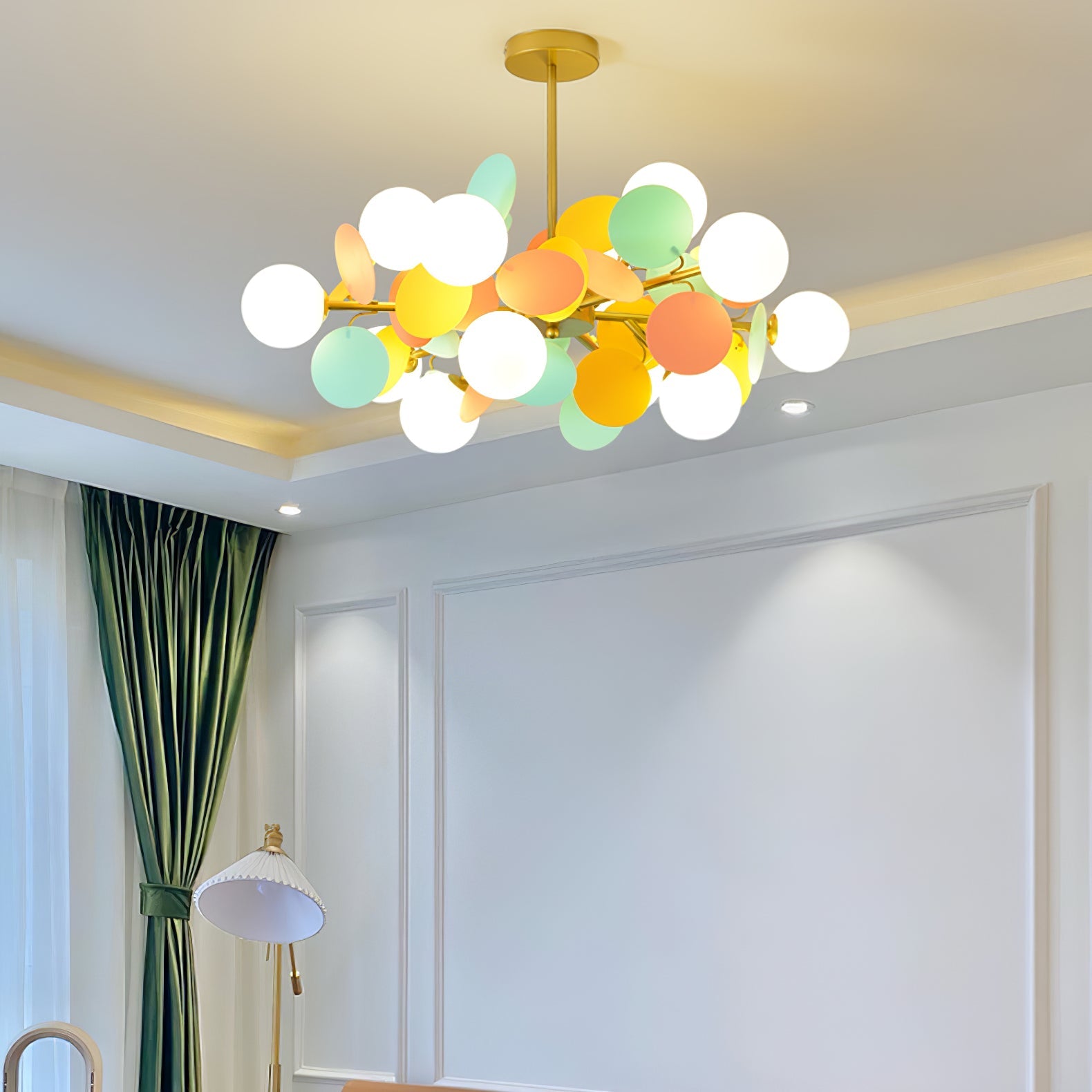 Off White Tree Chandelier - Blowlighting