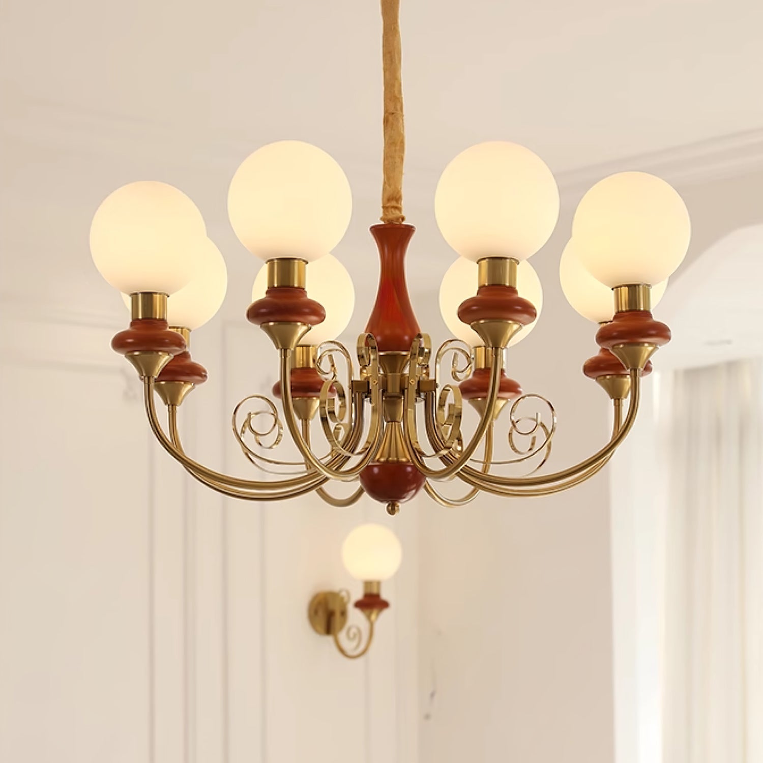 Onyx Chandelier - Blowlighting
