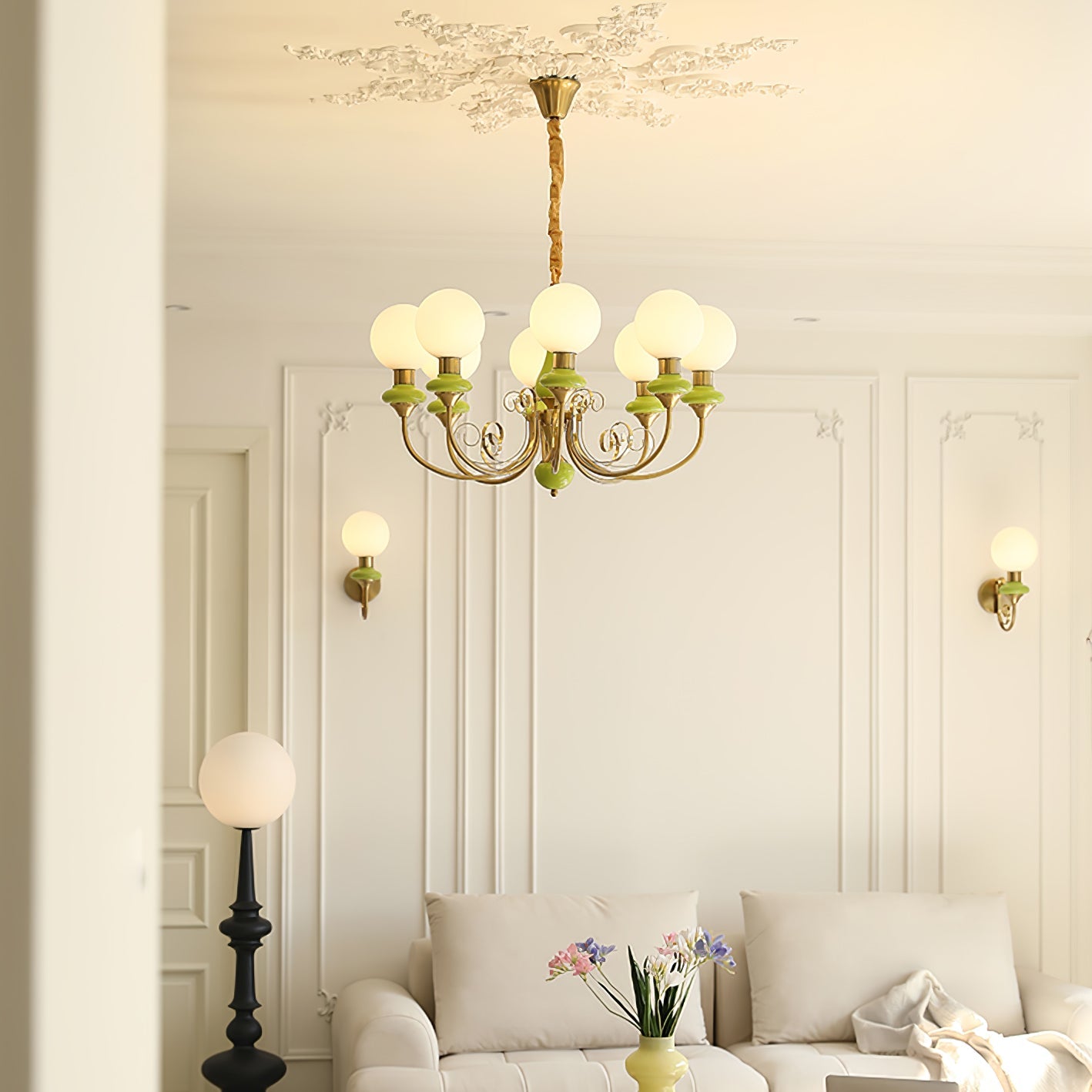 Onyx Chandelier - Blowlighting