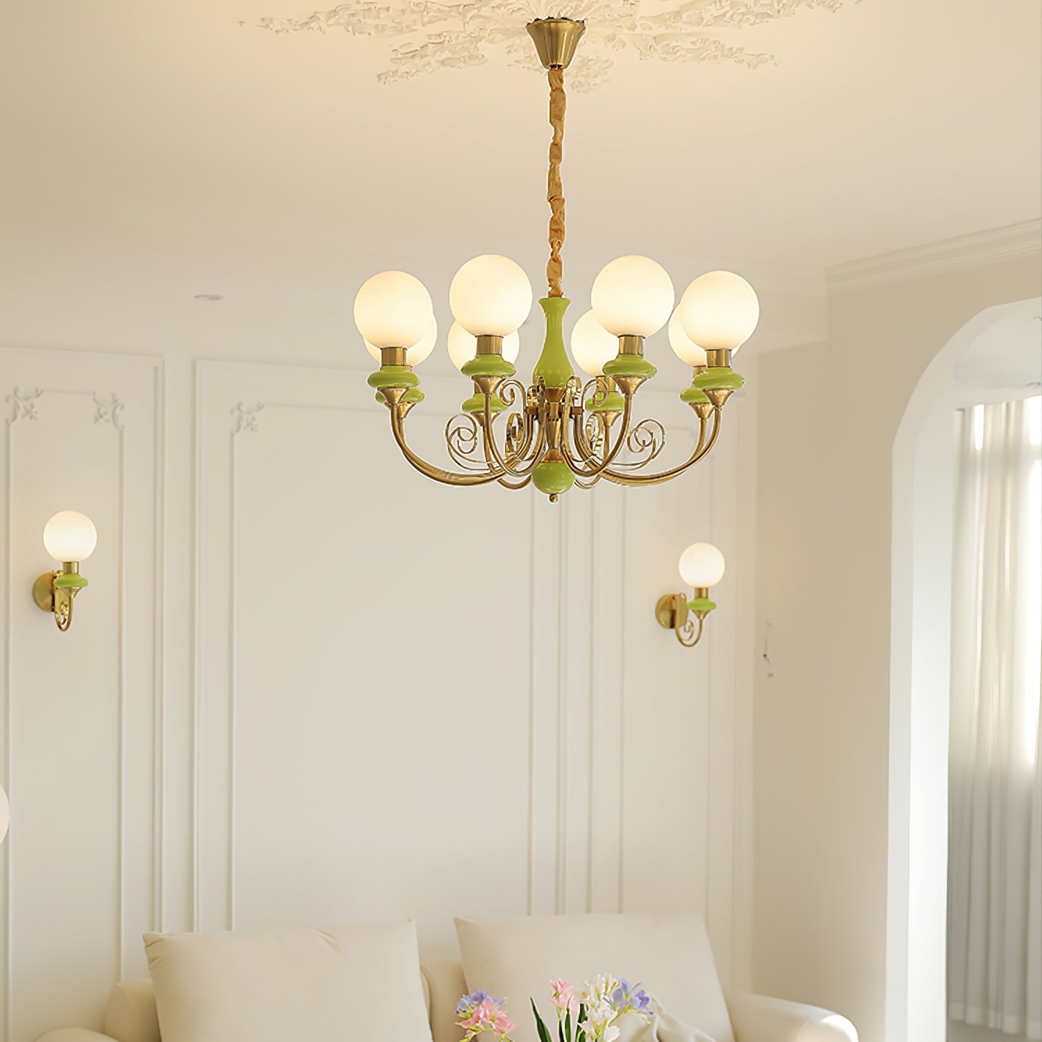 Onyx Chandelier - Blowlighting