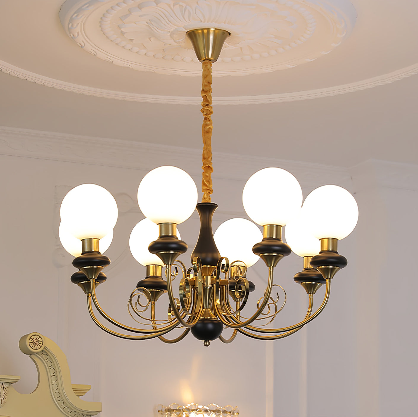 Onyx Chandelier - Blowlighting